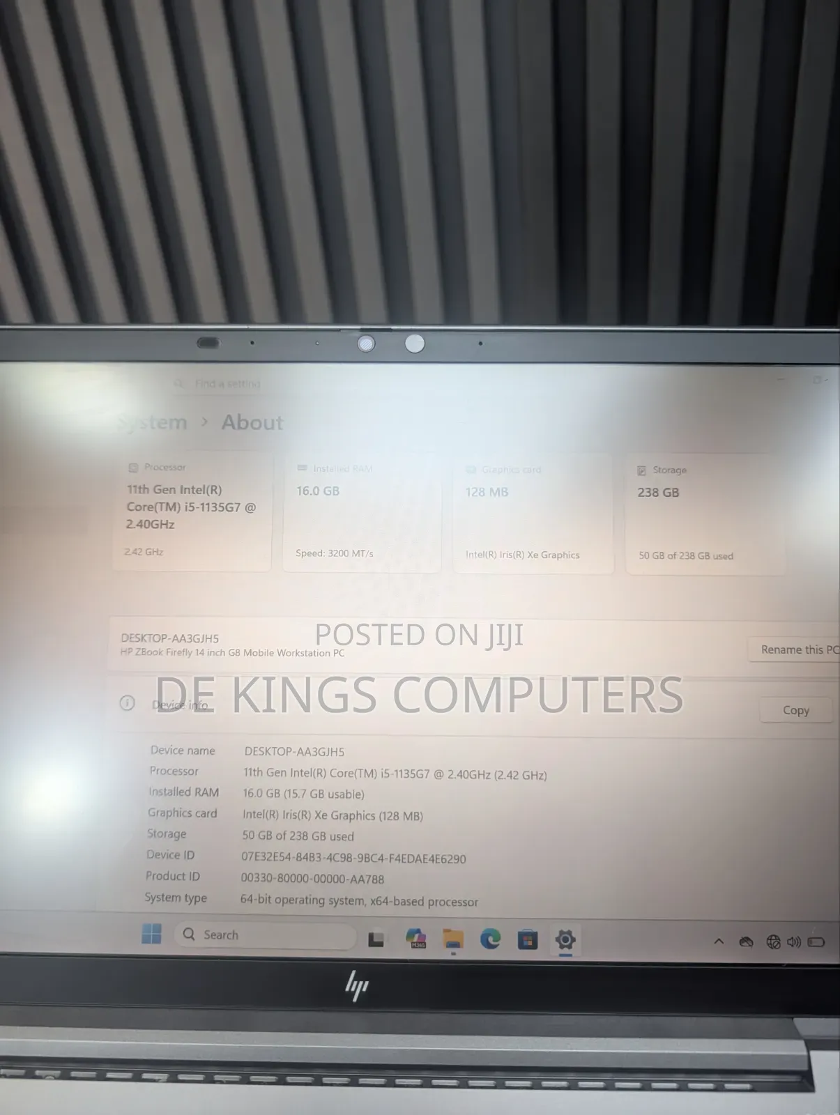 Laptop HP ZBook 14 16GB Intel Core i5 SSD 256GB