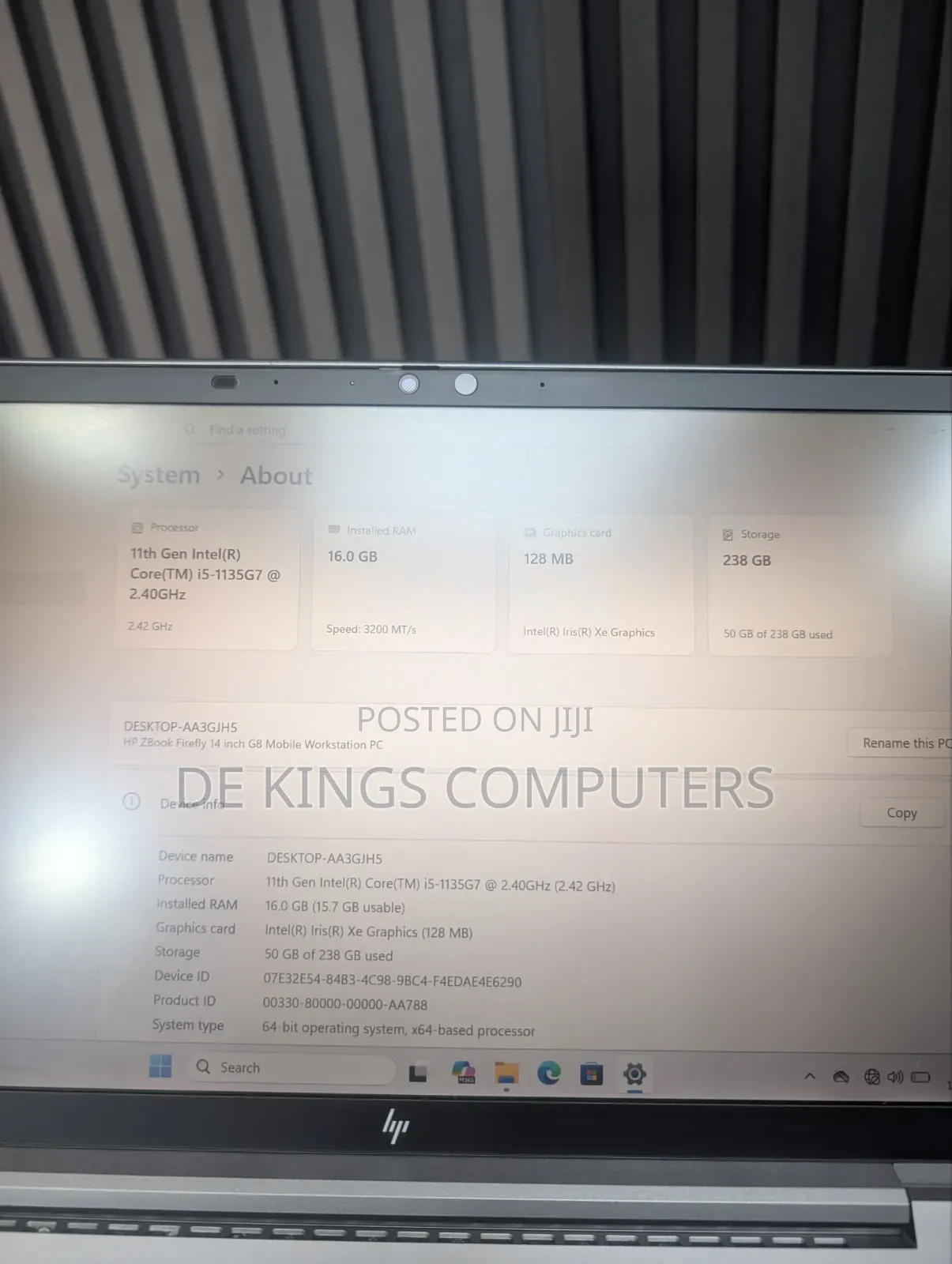 Laptop HP ZBook 14 16GB Intel Core i5 SSD 256GB