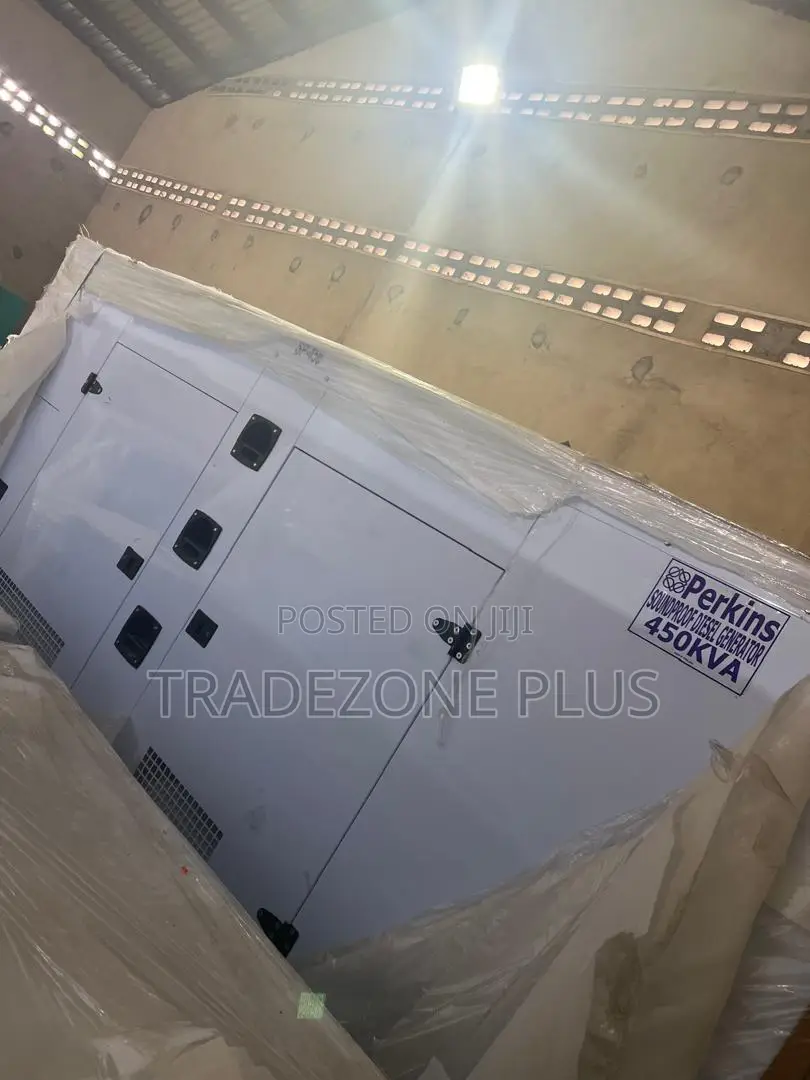 450kVA Perkins Enclosed Gen Set – Built for Reliability