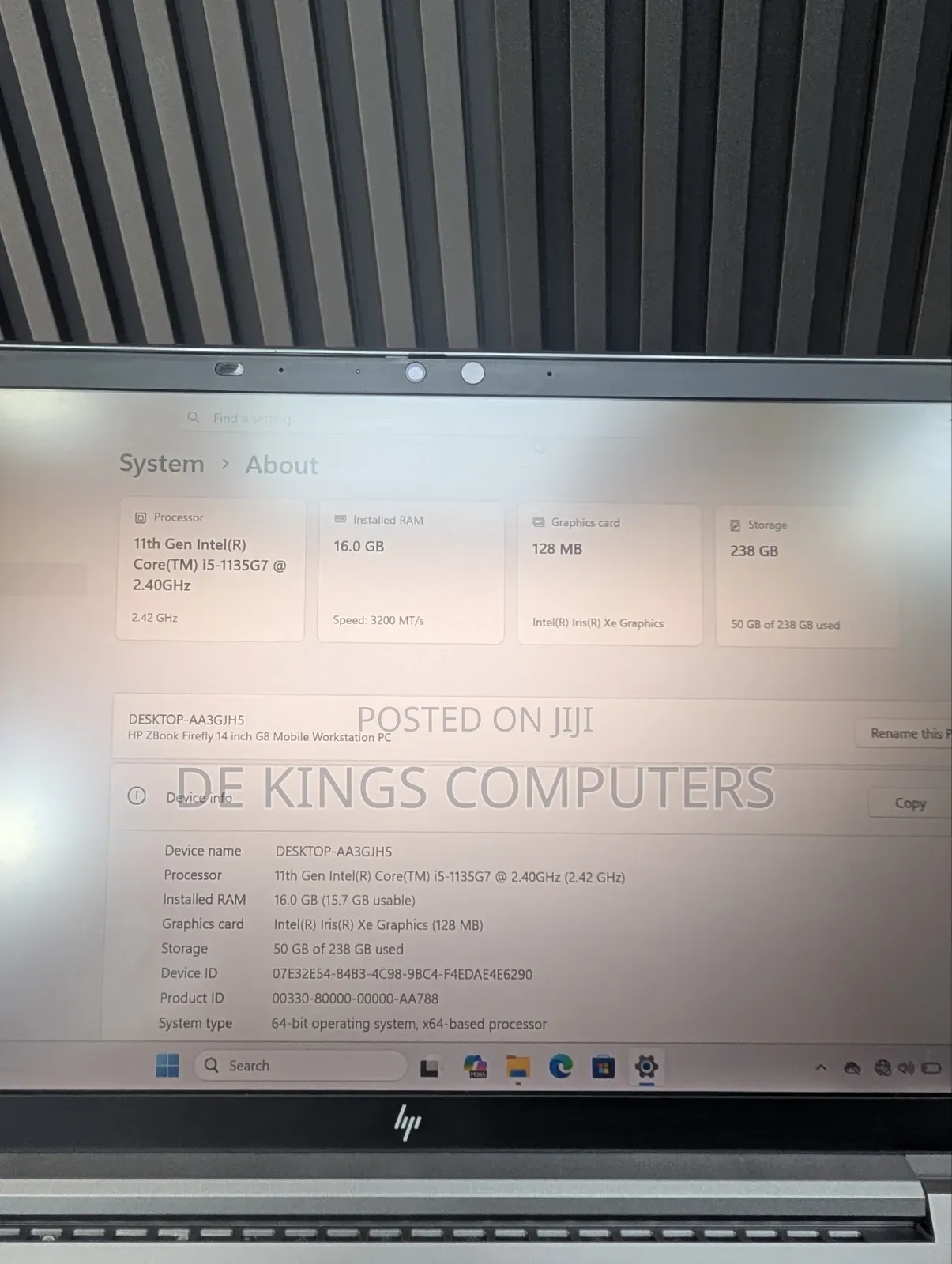 Laptop HP ZBook 14 16GB Intel Core i5 SSD 256GB