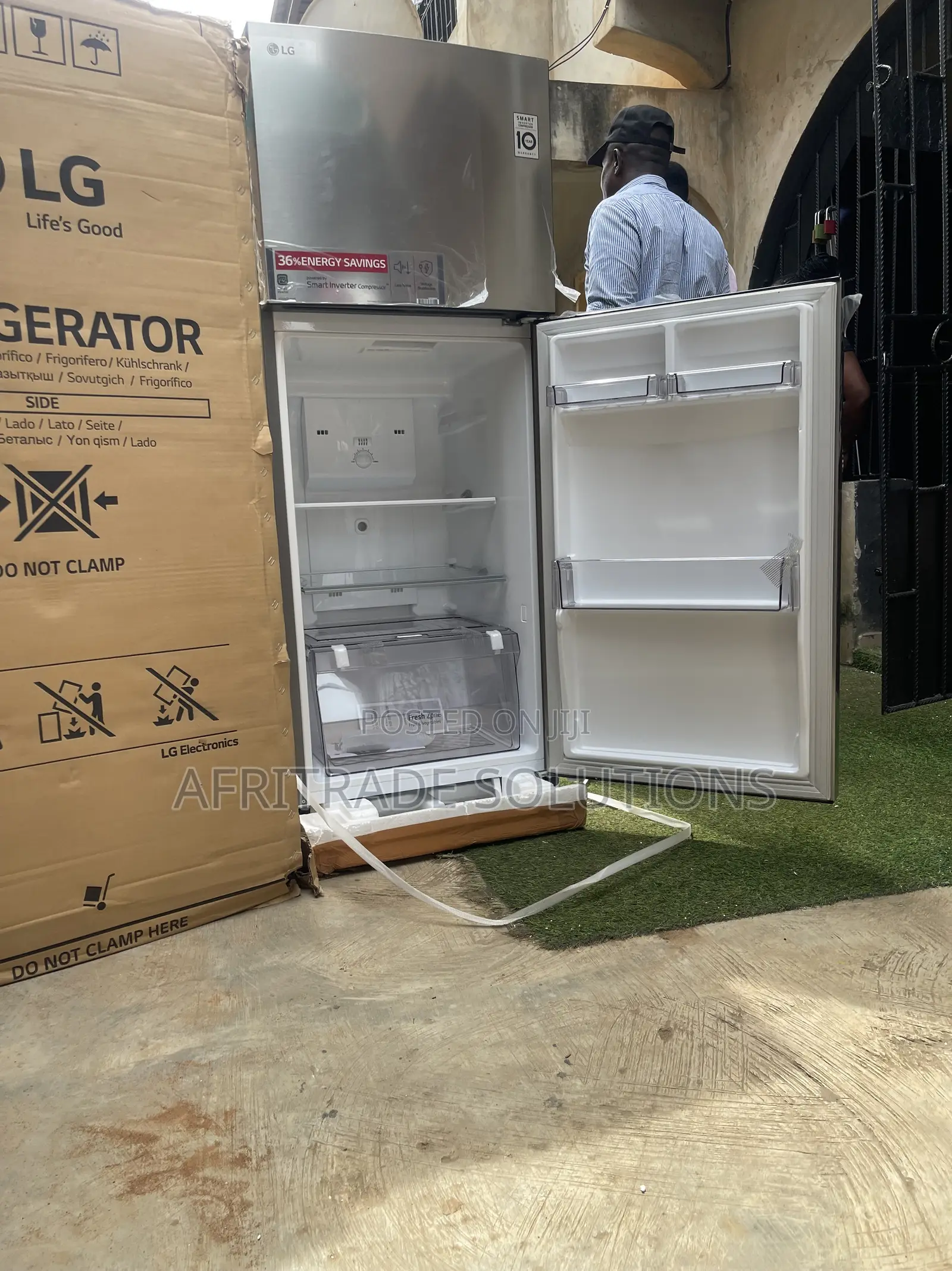 LG 260 Litres Upright Frost-Free Refrigerator