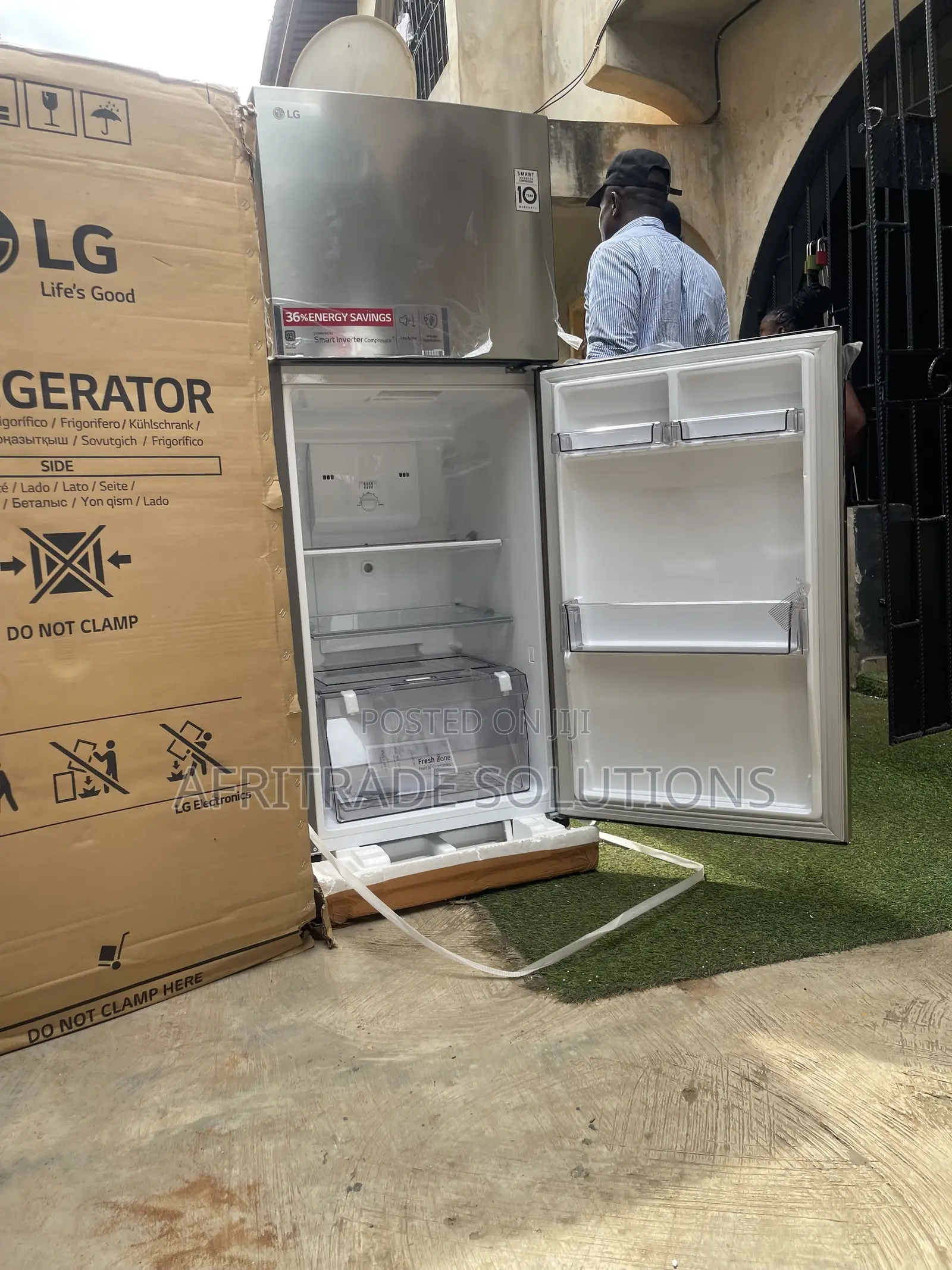LG 260 Litres Upright Frost-Free Refrigerator