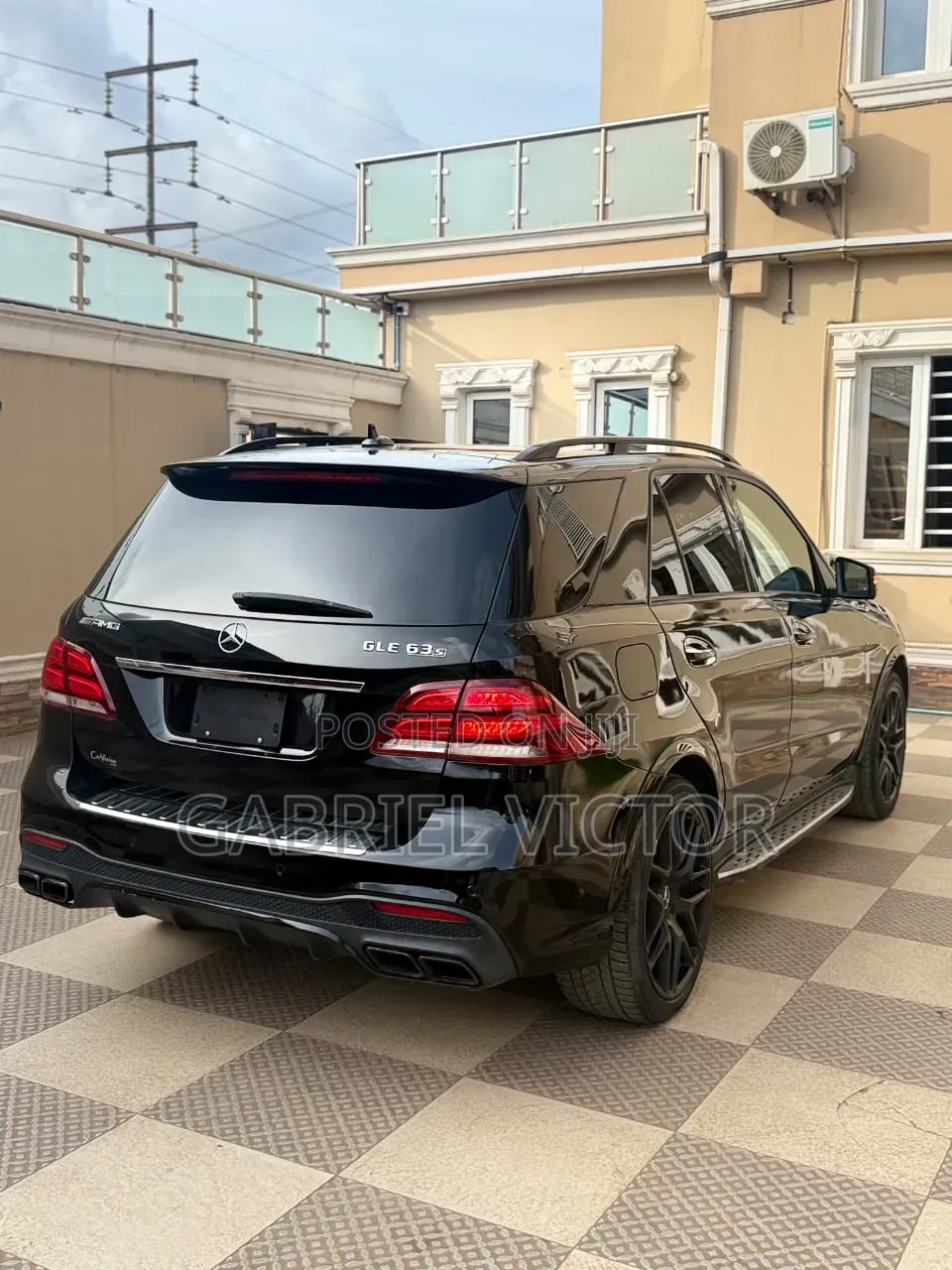 Mercedes-Benz GLE-Class AMG GLE 63 S 4MATIC 2017 Black