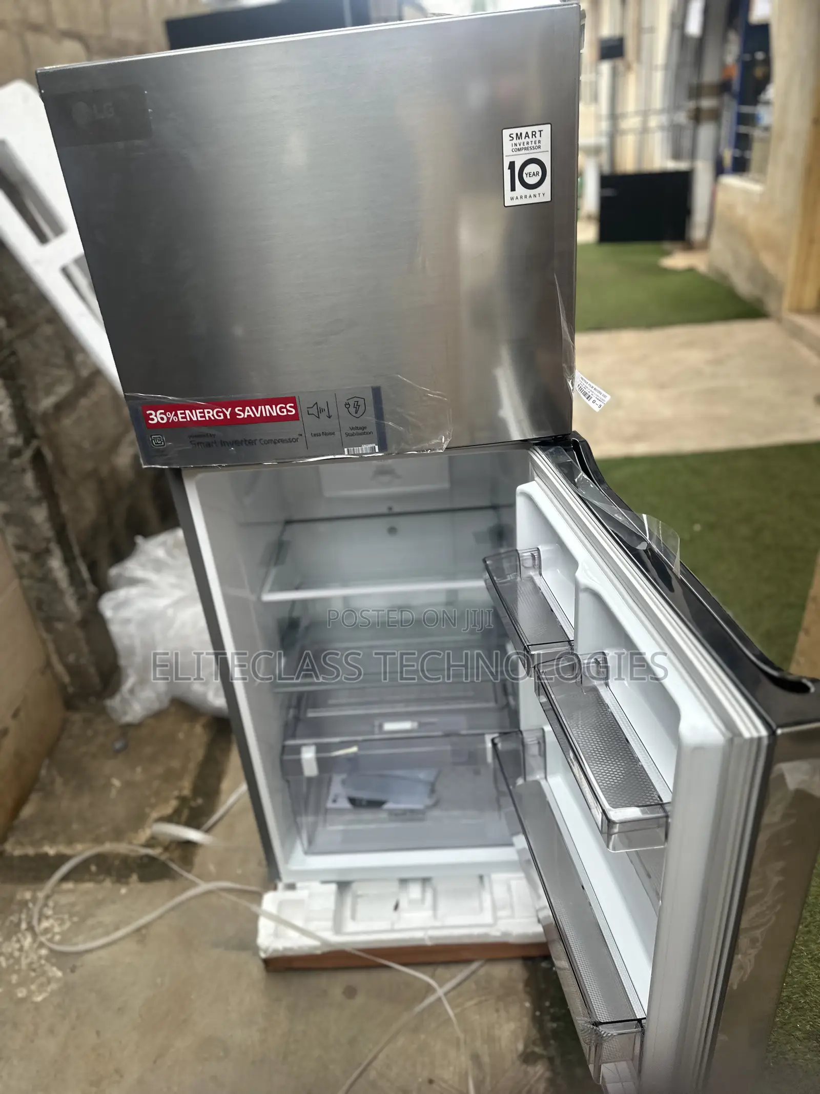 LG GL-C252SLBB 260 Litres Two Door Refrigerator