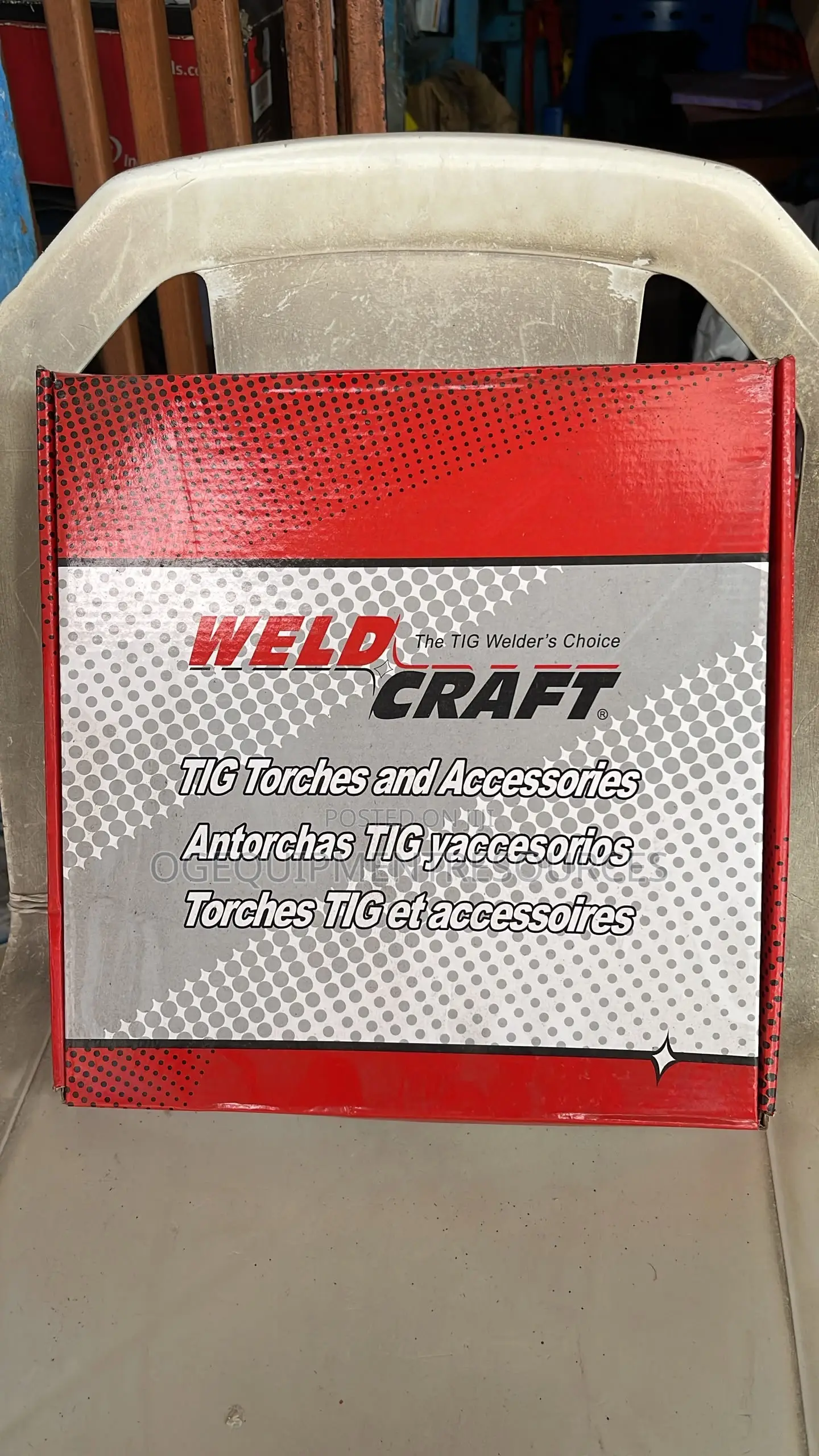 Weldcraft TIG Torches and Accessories.