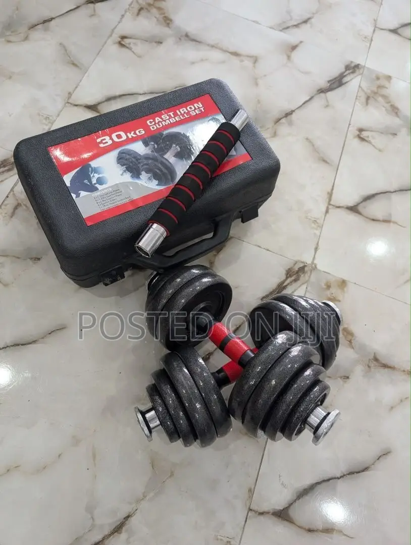 30kg Chrome Dumbbell Available as Seen