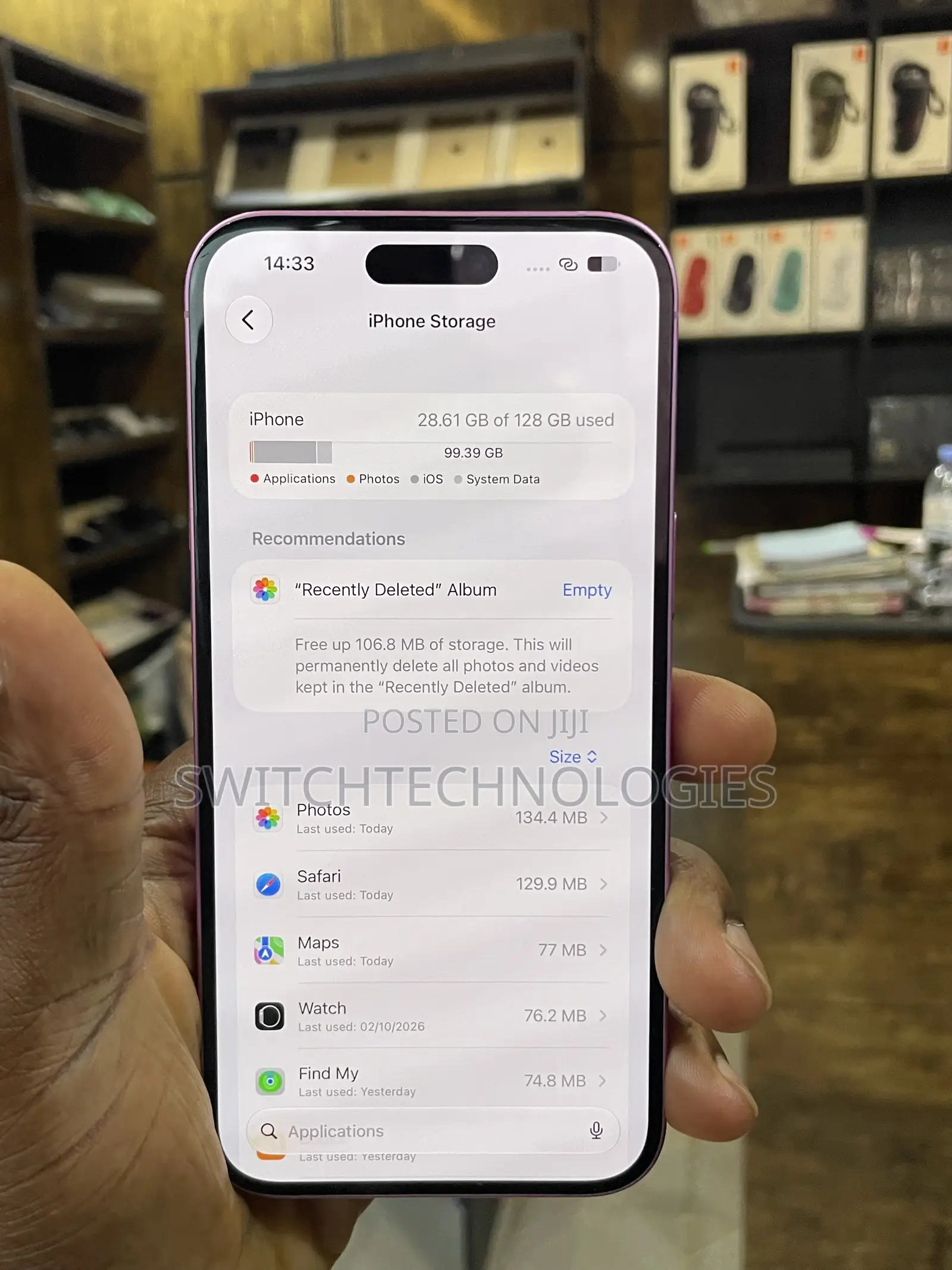 Apple iPhone 16 Plus 128 GB Pink