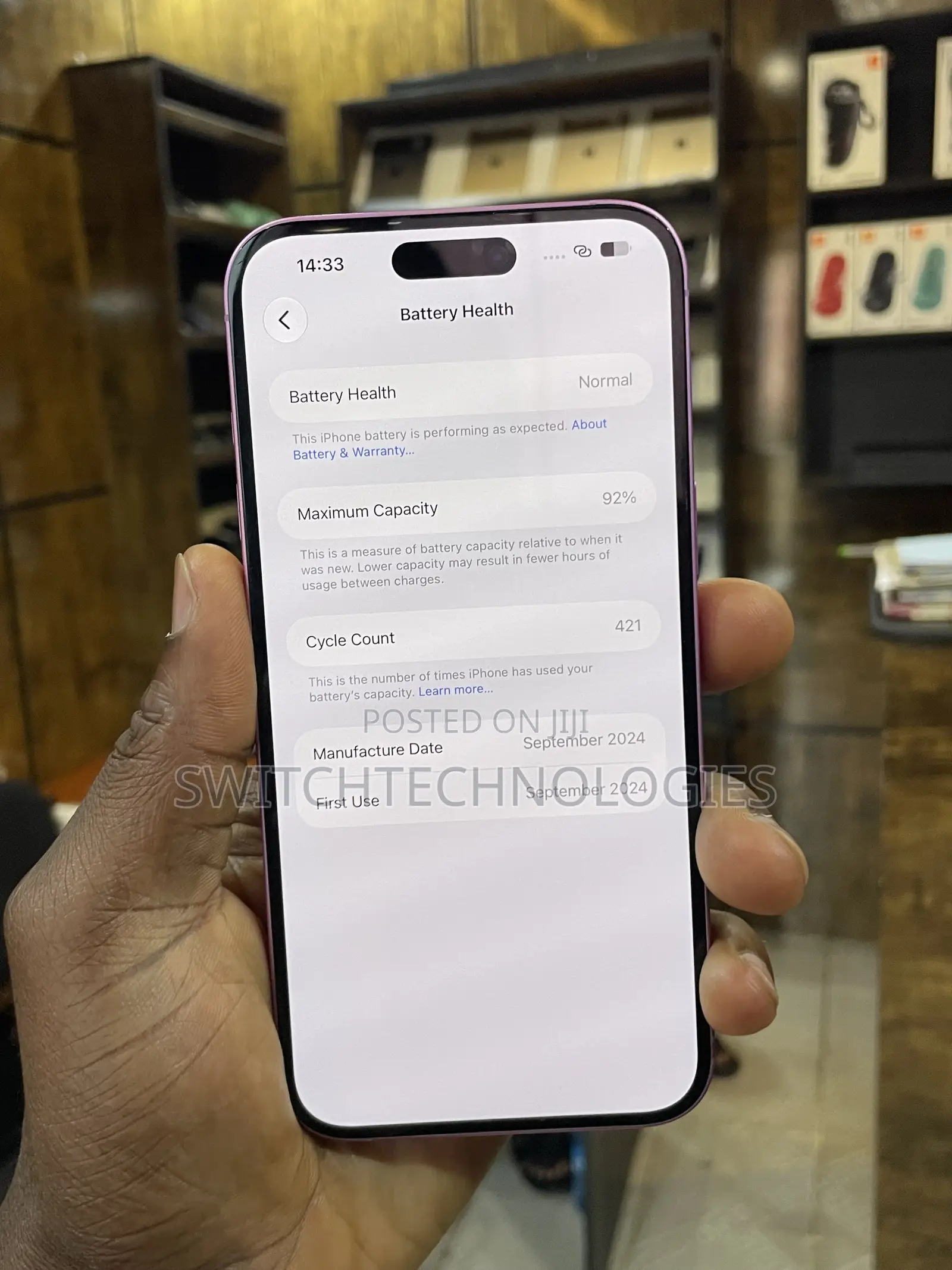 Apple iPhone 16 Plus 128 GB Pink
