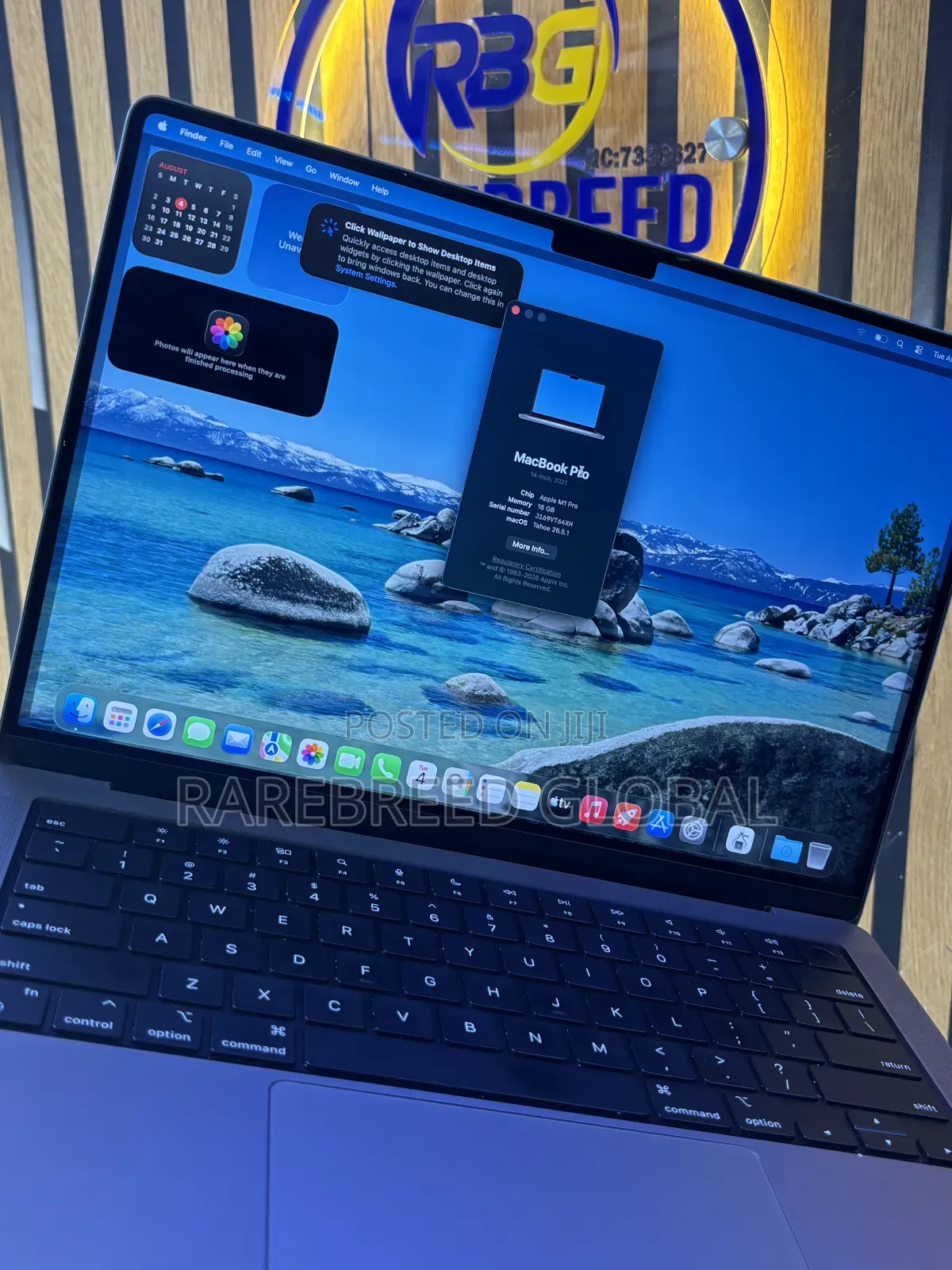 Laptop Apple MacBook Pro 2021 M1 16GB Apple M1 Pro SSD 512GB