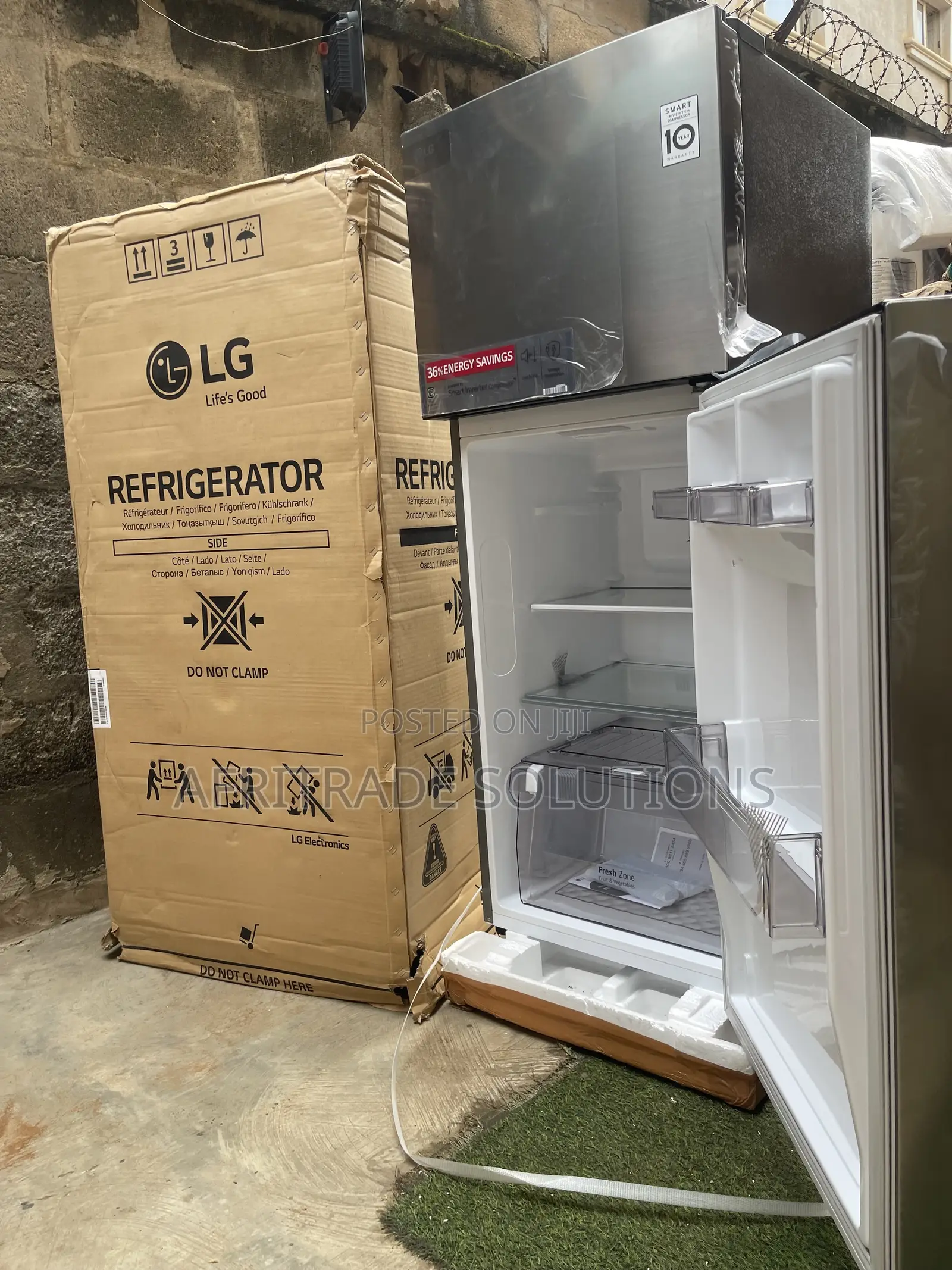 LG Gl-C252slbb 260l Family Refrigerator