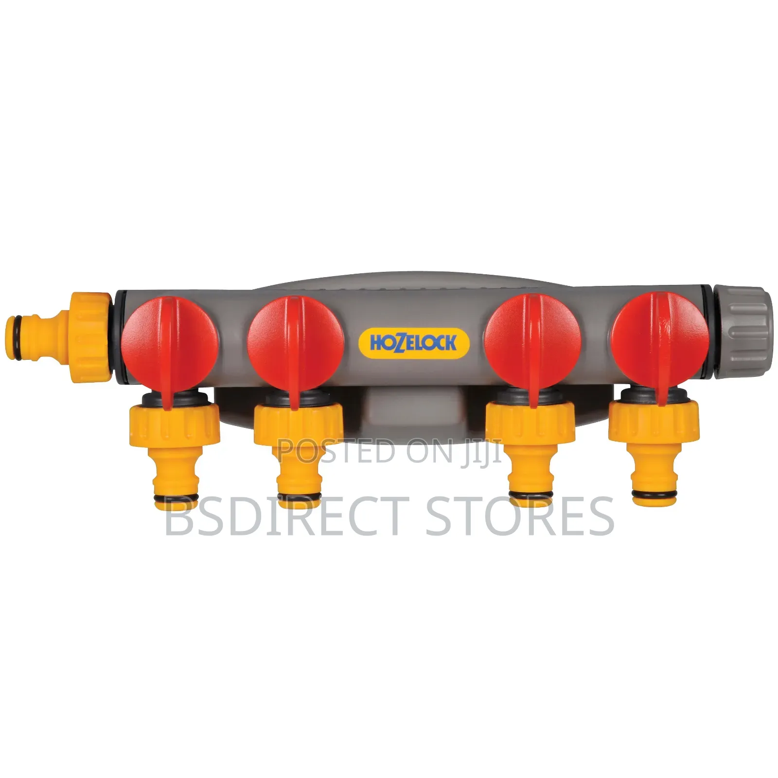 Hozelock 4 Way Tap Connector Garden Water Hose Pipe Watering Timer