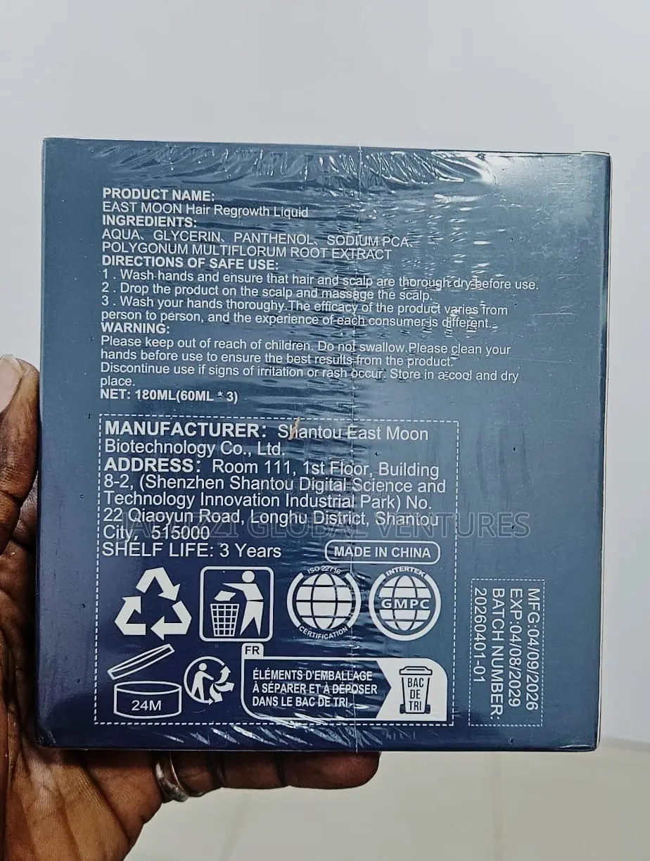 East Moon Minoxidil Extra Strength for Men