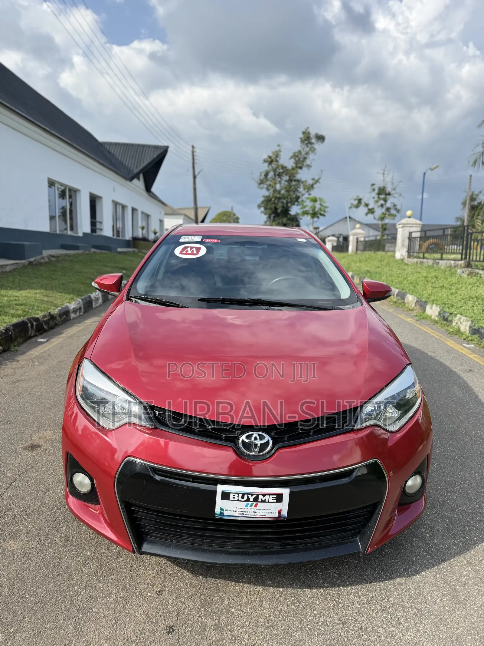 Toyota Corolla S Plus 4dr Sedan (1.8L 4cyl 6M) 2015 Red
