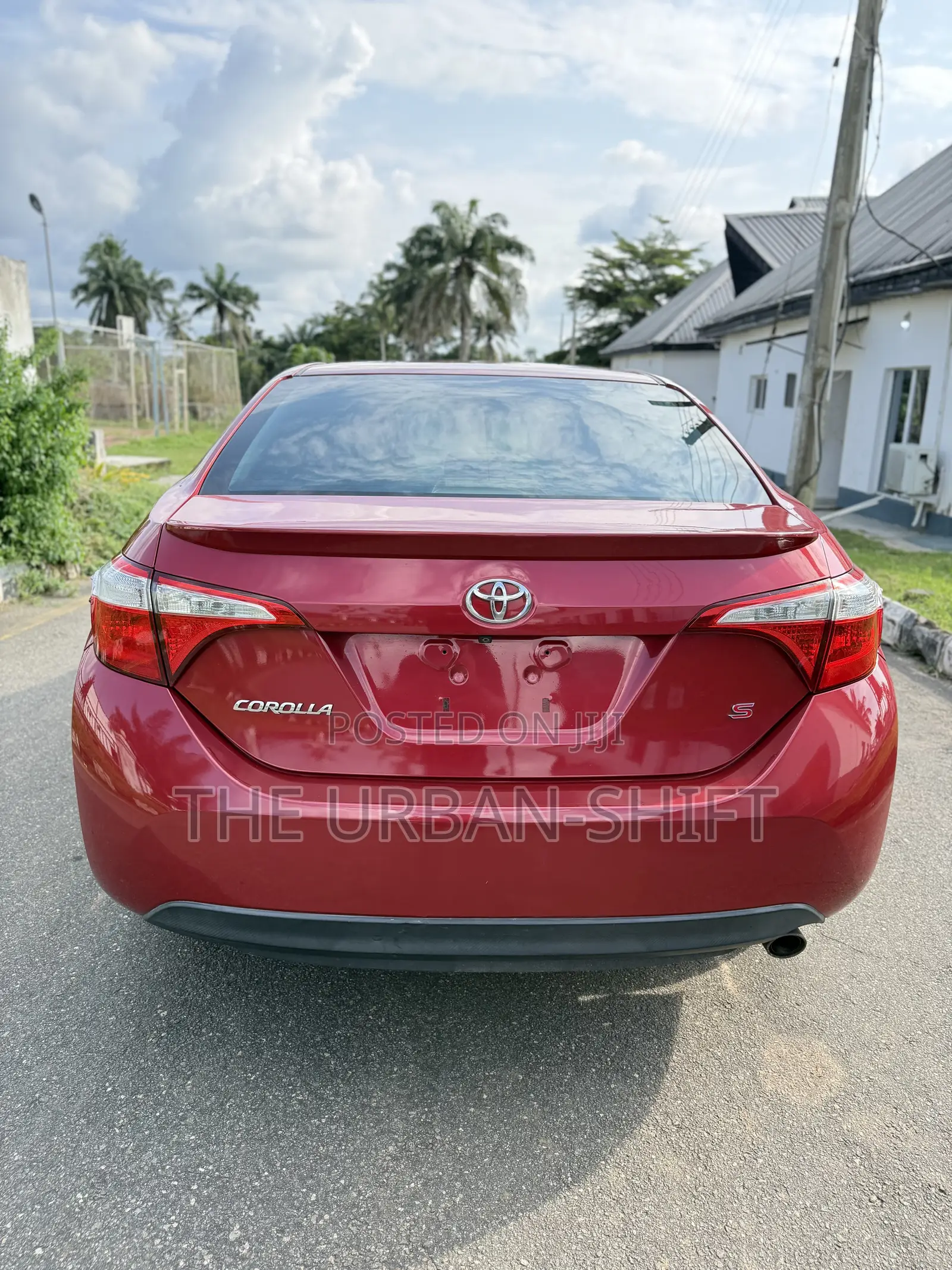Toyota Corolla S Plus 4dr Sedan (1.8L 4cyl 6M) 2015 Red