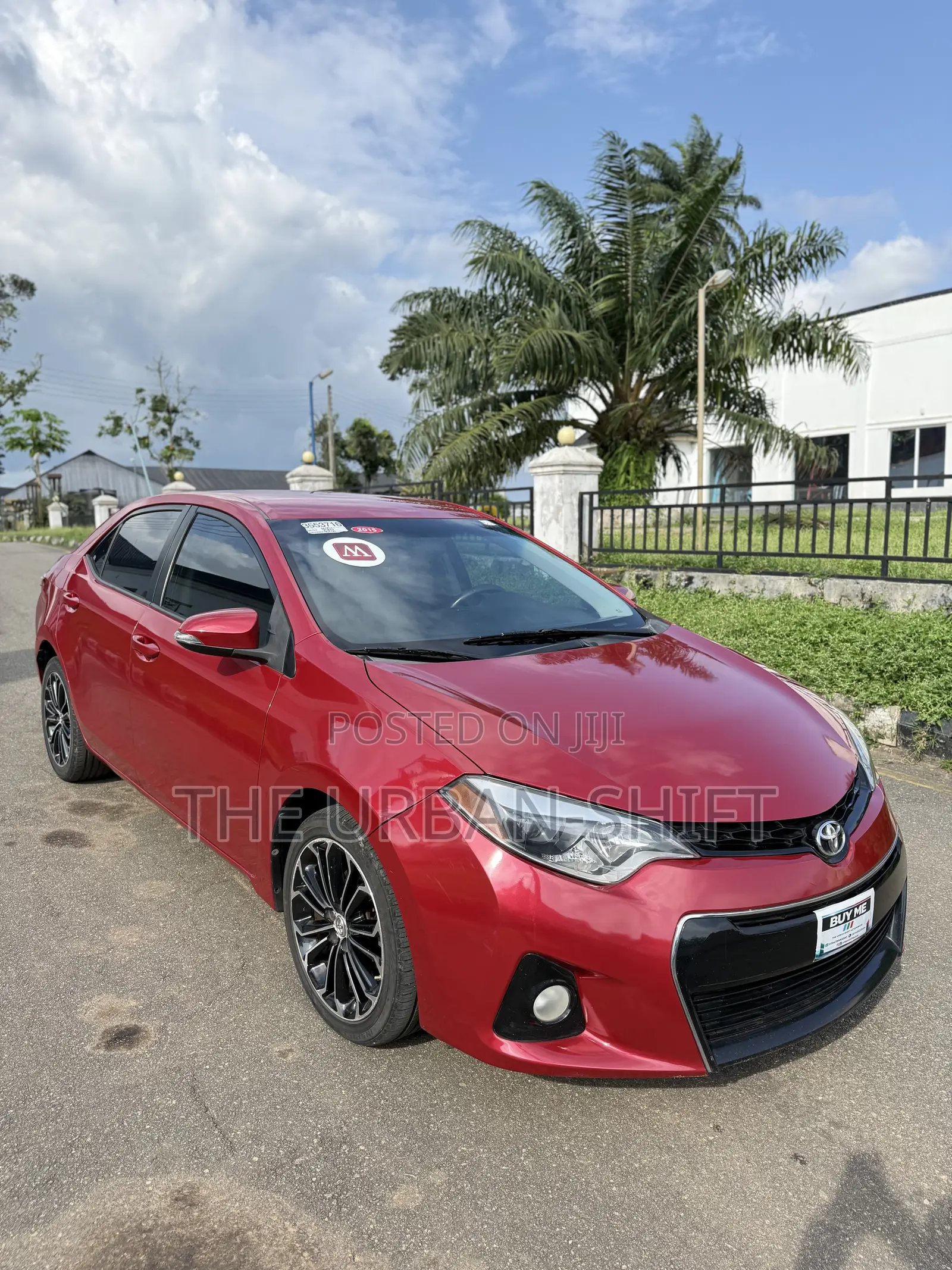 Toyota Corolla S Plus 4dr Sedan (1.8L 4cyl 6M) 2015 Red