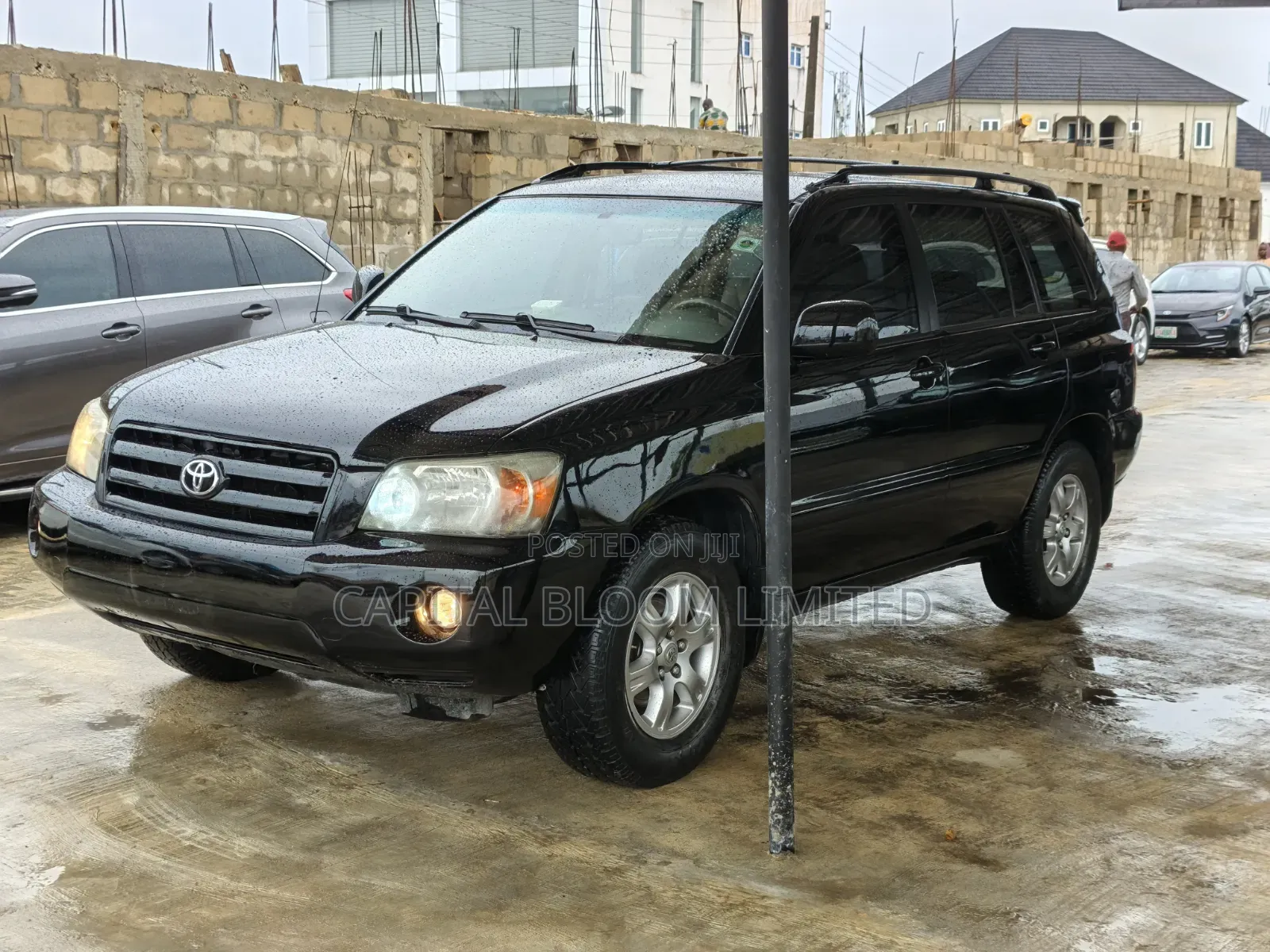 Toyota Highlander V6 4x4 2005 Black