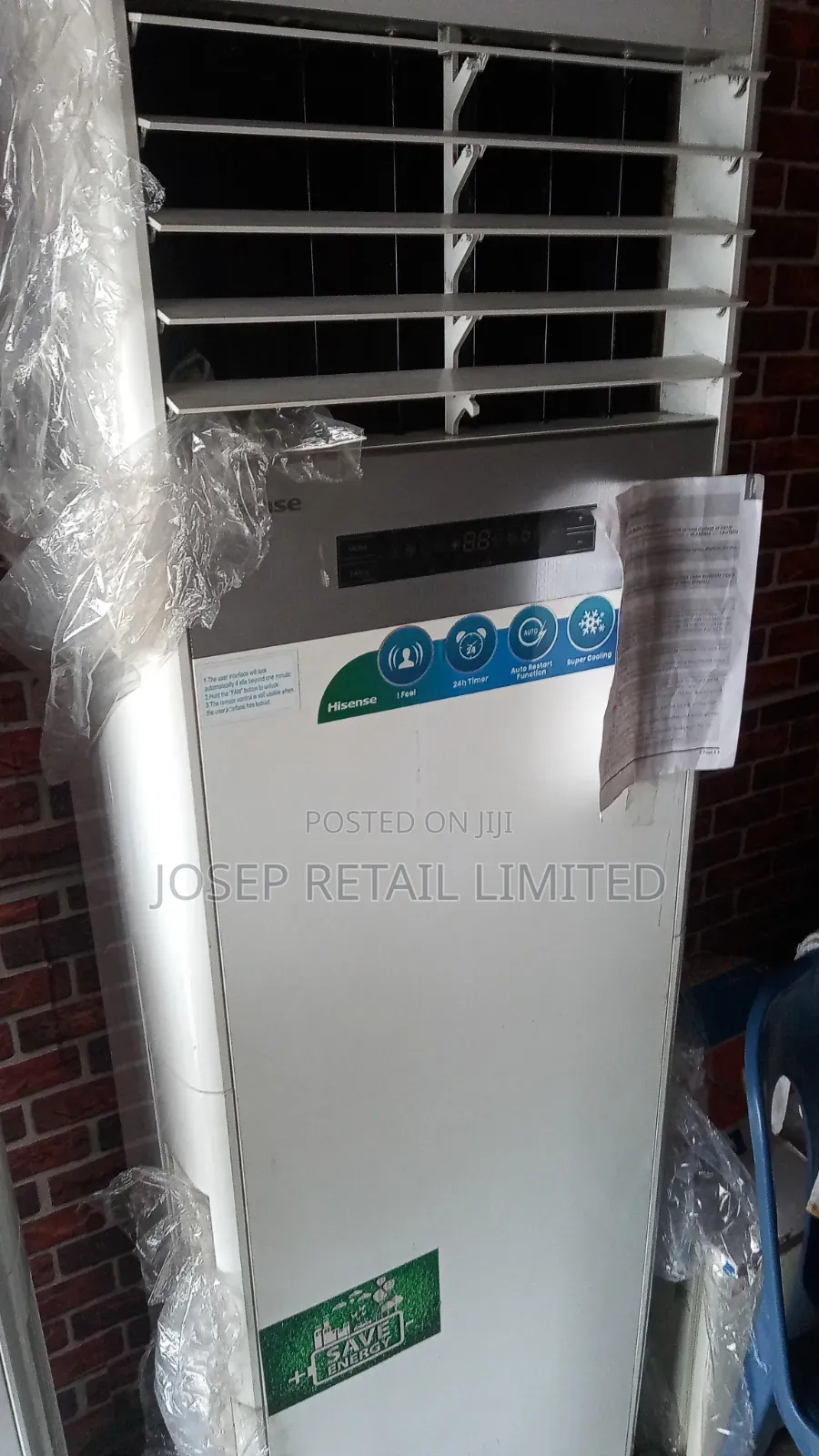 2hp Smart Touch Hisense Standing Air Condition With Kit and Remote
