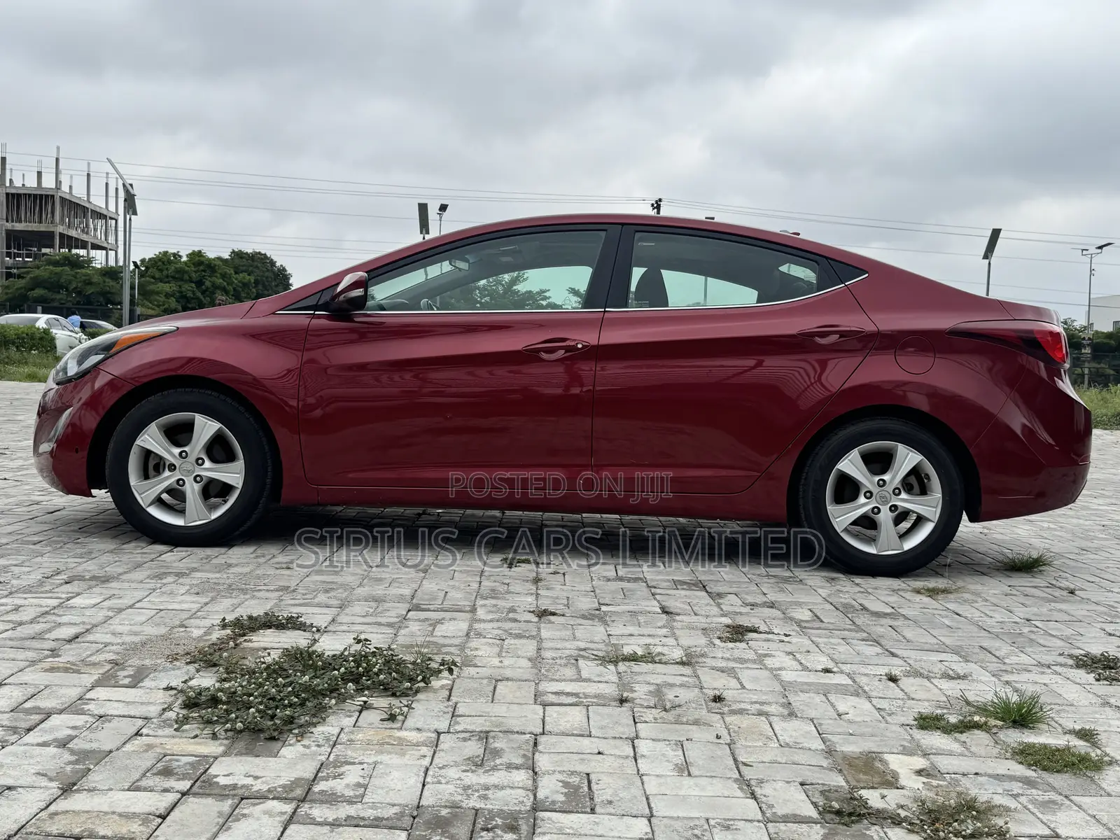Hyundai Elantra Limited Sedan FWD (1.8L 4cyl 6A) 2016 Burgundy