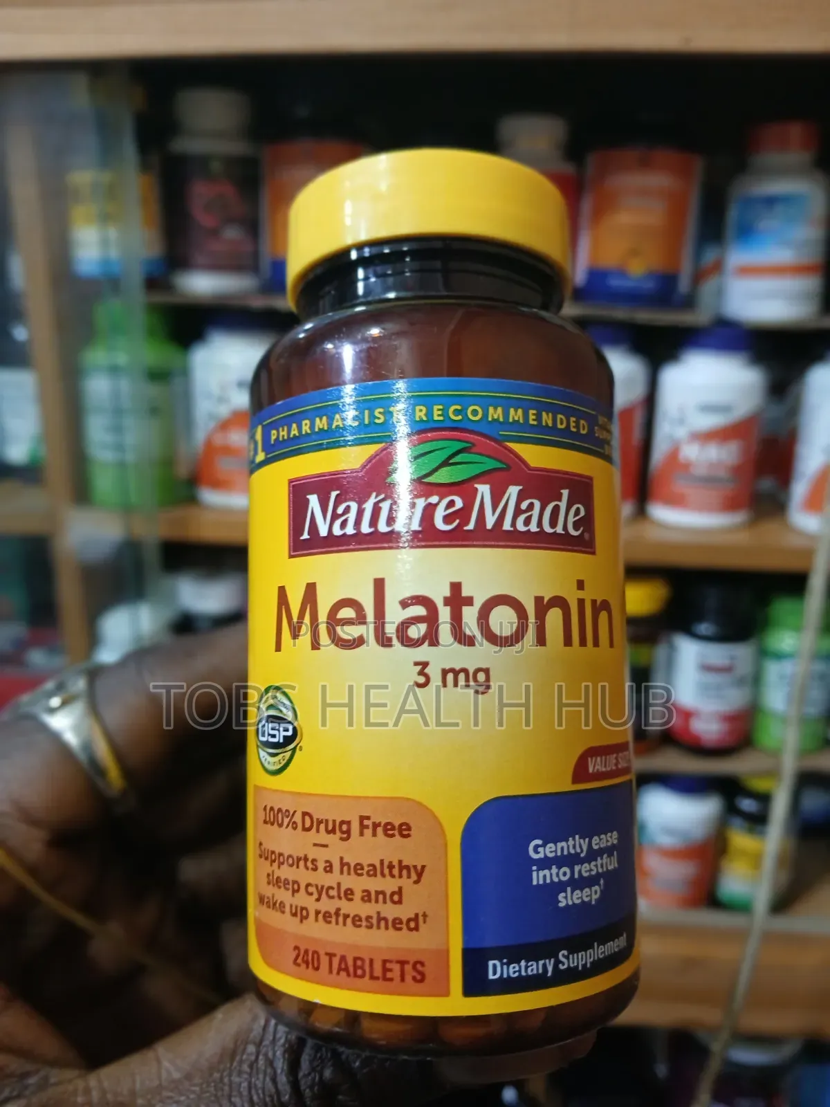 Nature Made Melatonin 3mg – 240 Tablets