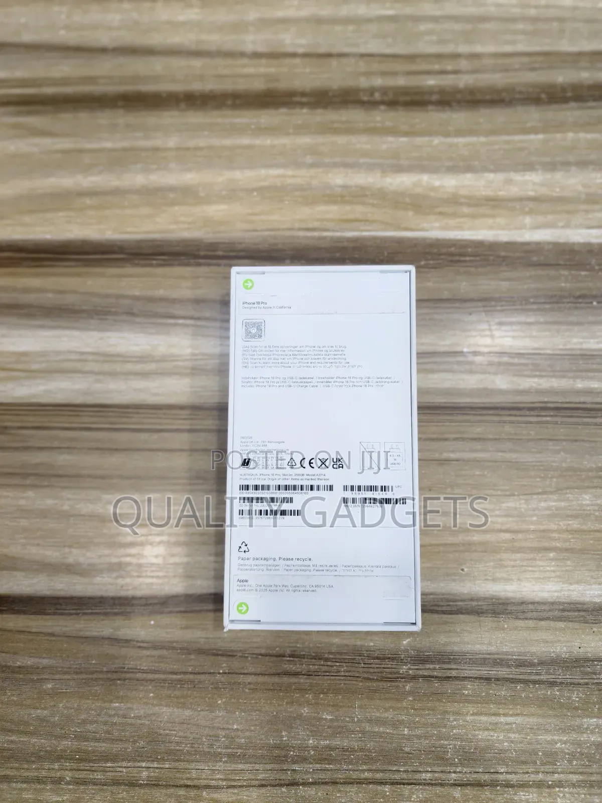 New Apple iPhone 18 Pro 256 GB Blue