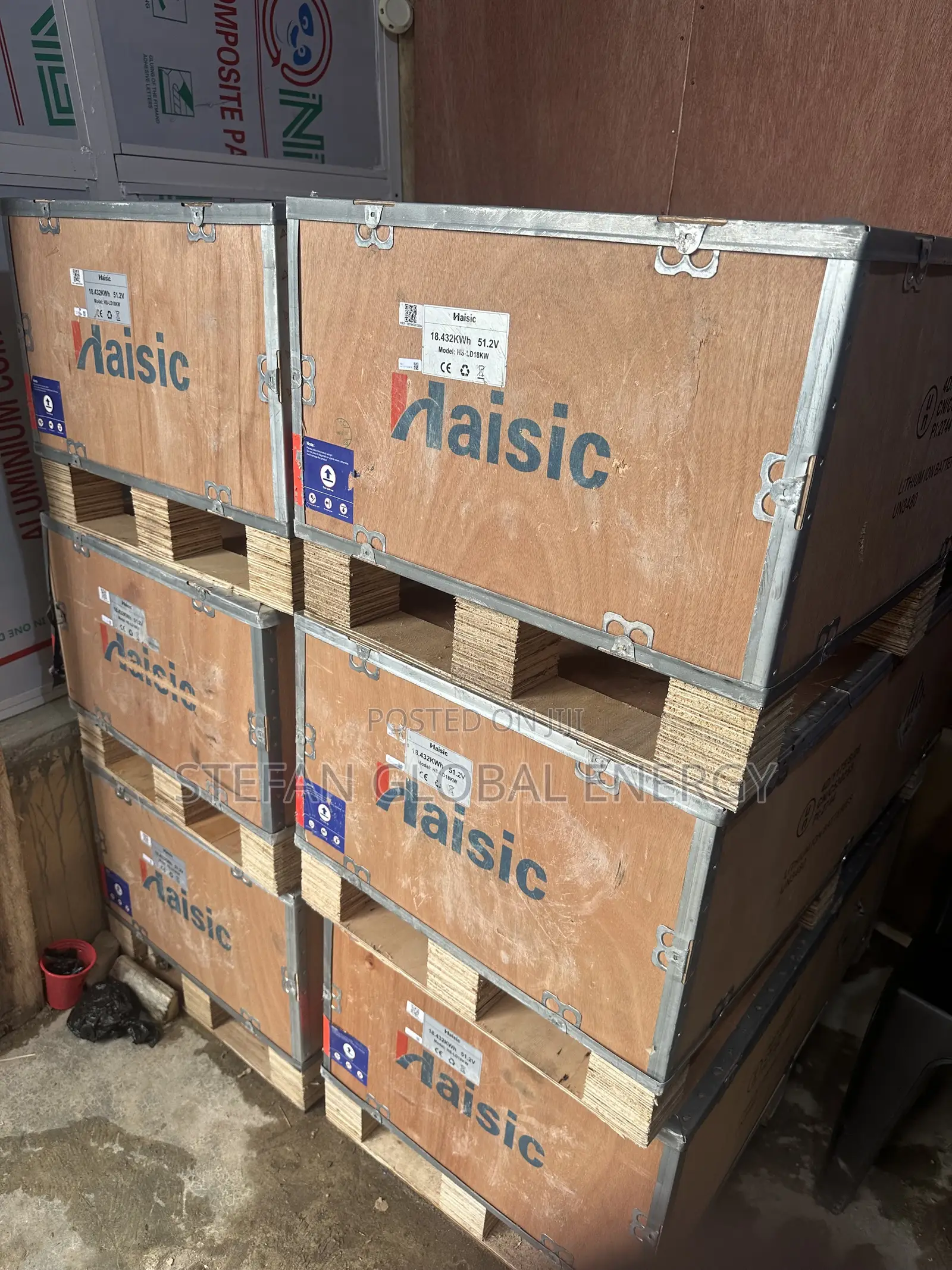 18kwh .432kwh .51.2v Waisic Ion Littium Battery