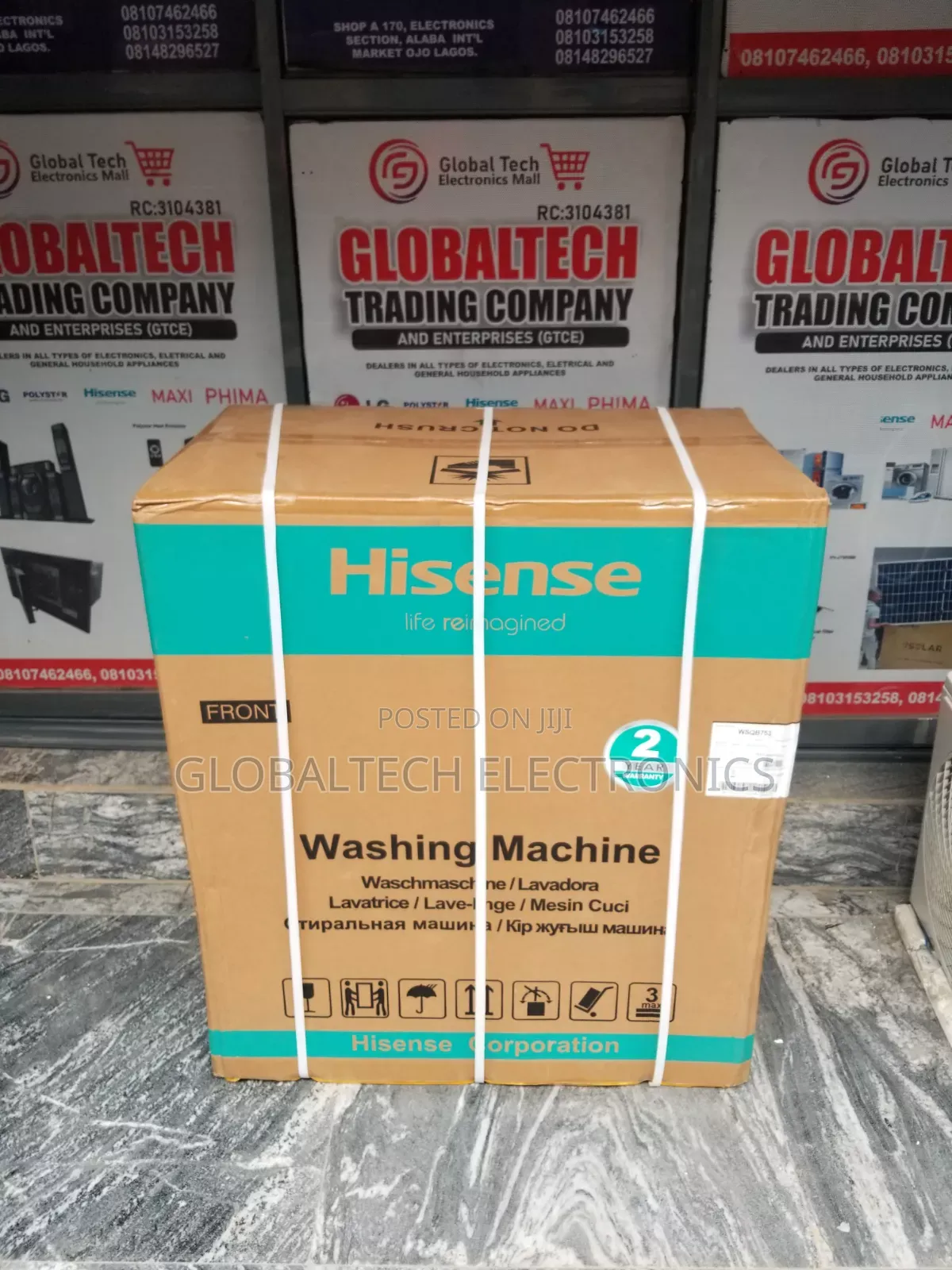 Hisense Top Load Twin Tub 7.5KG (WSQB753) Washing Machine