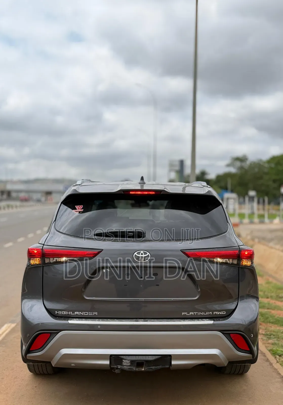 Toyota Highlander Platinum 2021 Gray