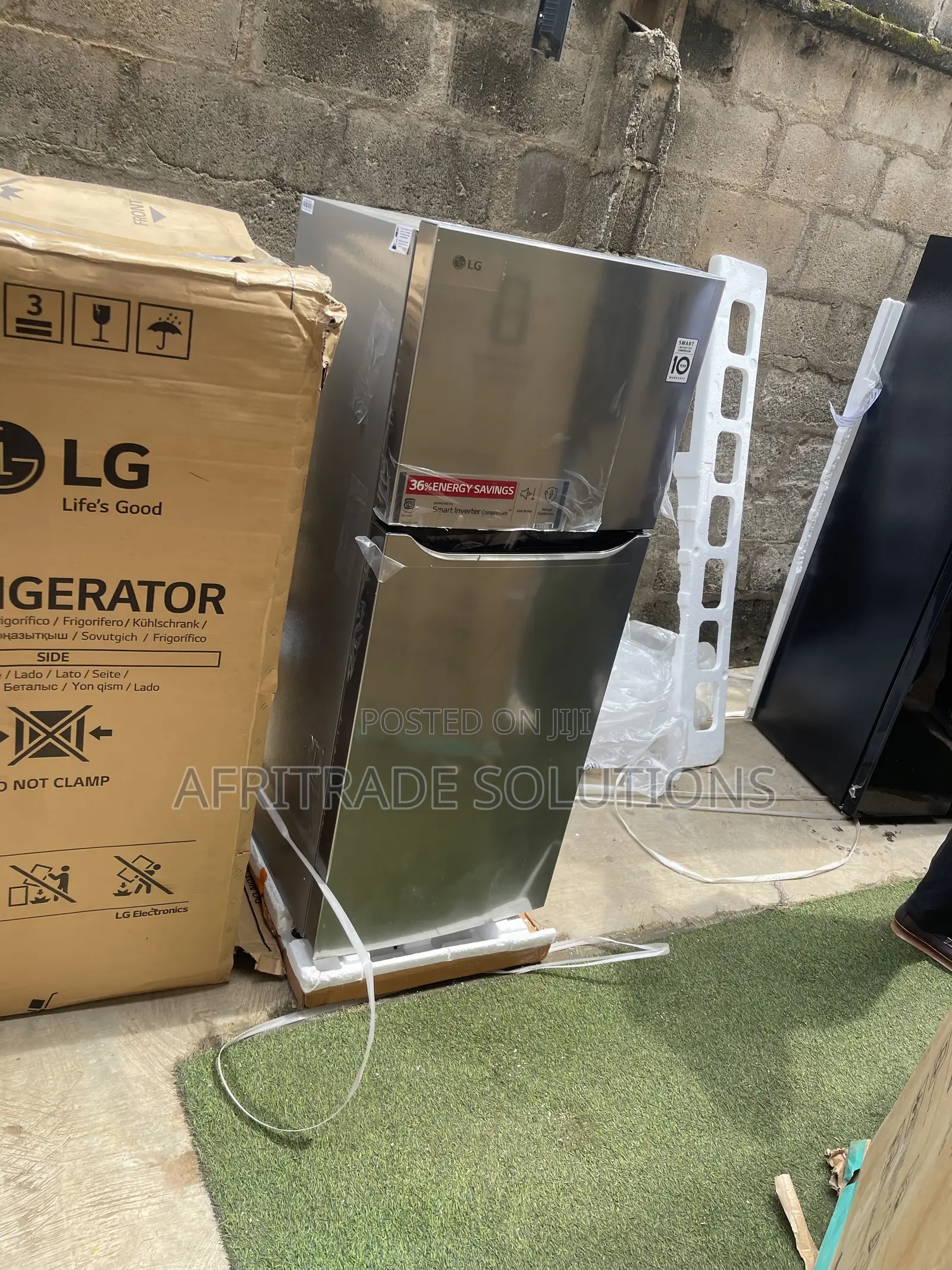 LG GL-C252SLBB 260L Capacity Inverter Fridge