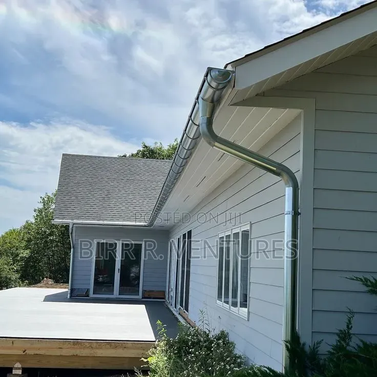Aluminium Gutter for Roof Edges