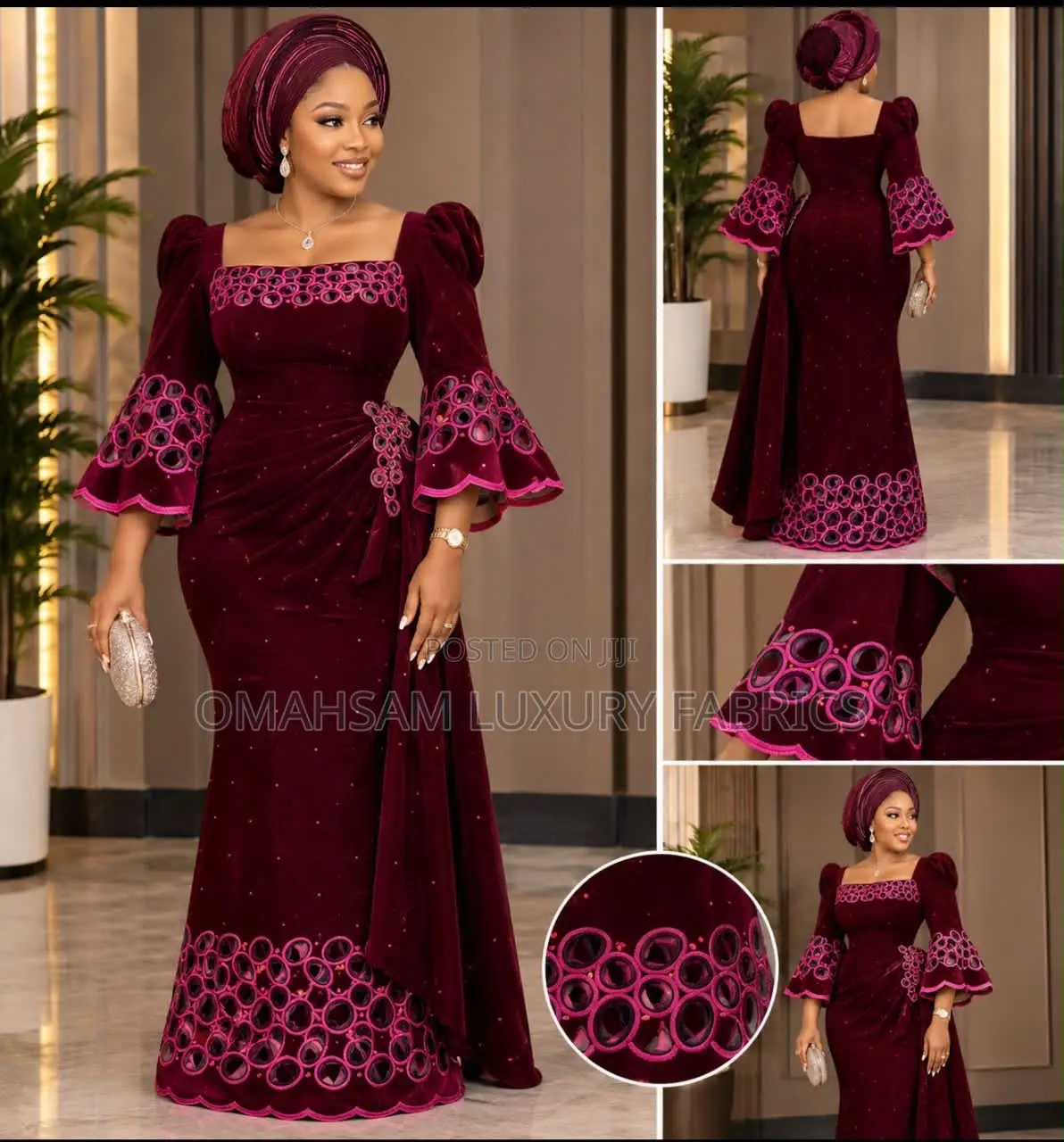 Exquisite Luxury Velvet Lace