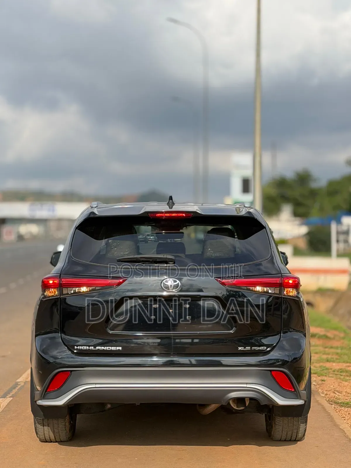 Toyota Highlander XLE 2021 Black