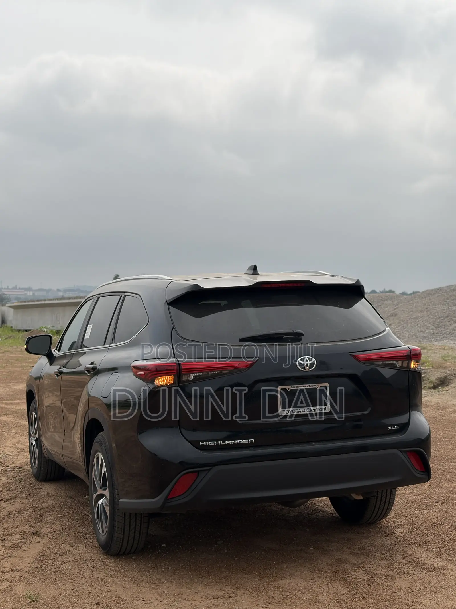 New Toyota Highlander XLE AWD 2024 Gray