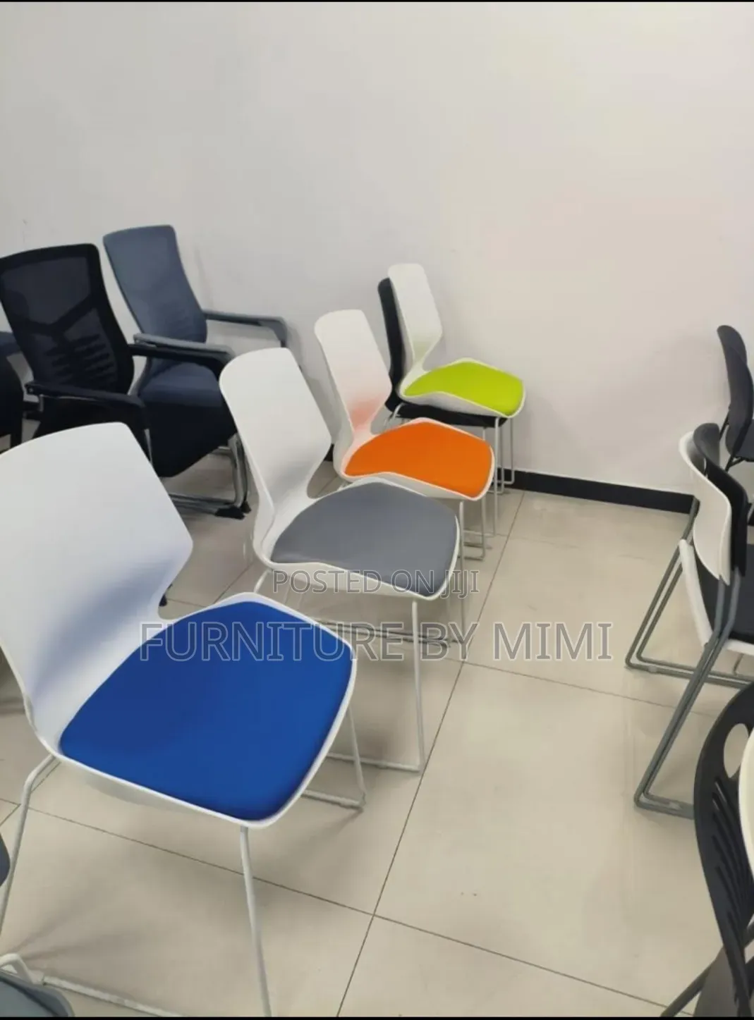 Luxury High-Frame Modern Bar Stools With Padded Seats
