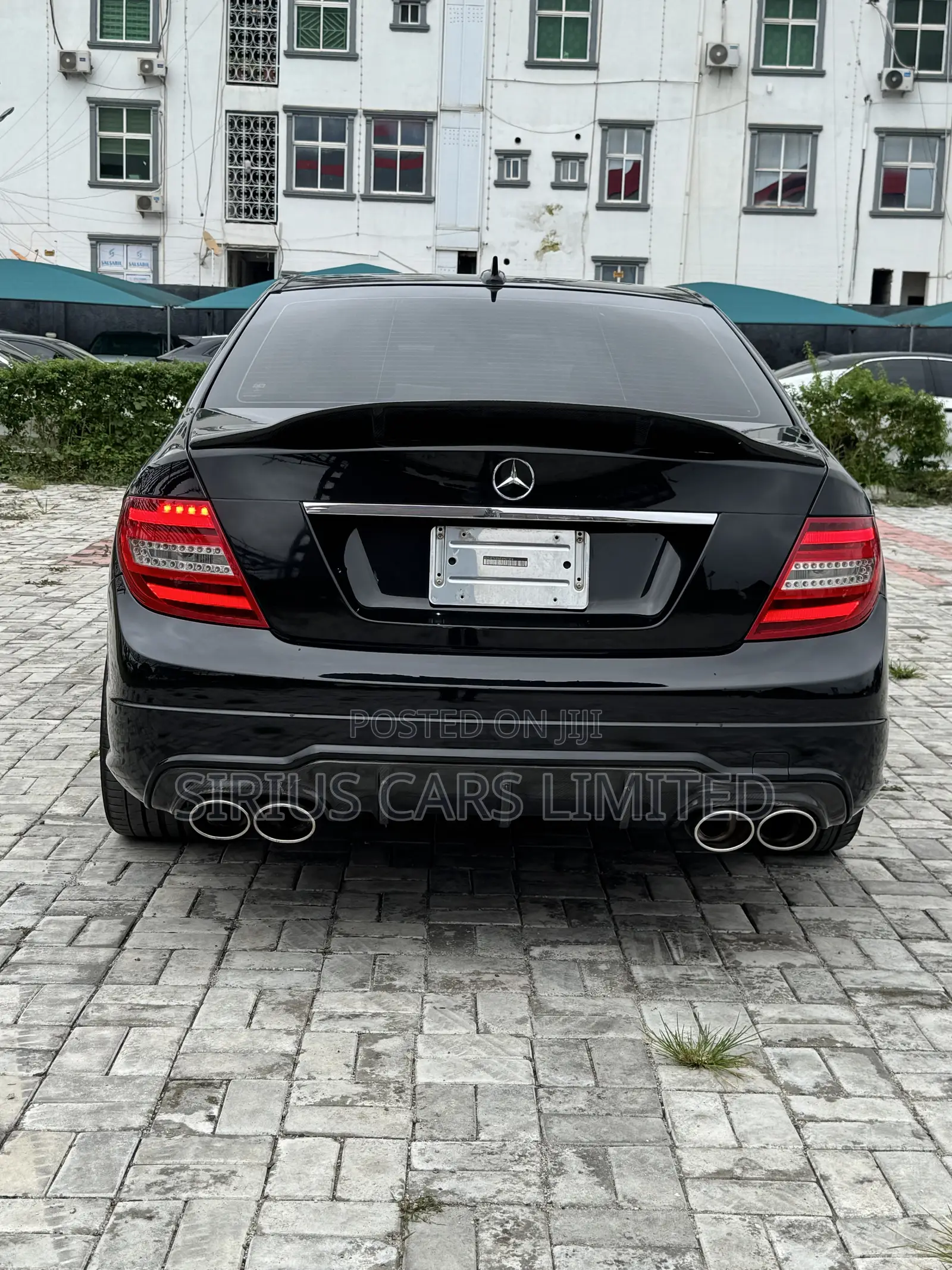 Mercedes-Benz C300 Sport 4Matic Sedan AWD (3.5L 6cyl 7A) 2014 Black