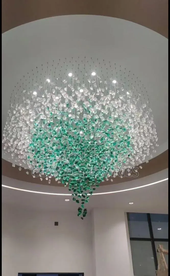 Luxury Custom Crystal Stone Chandelier