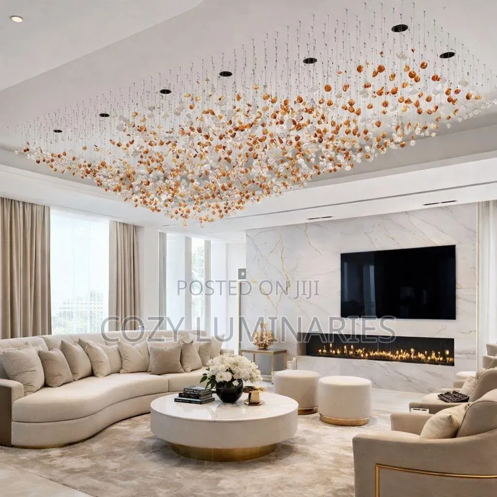 Luxury Custom Crystal Stone Chandelier