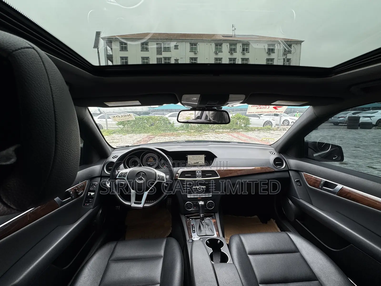 Mercedes-Benz C300 Sport 4Matic Sedan AWD (3.5L 6cyl 7A) 2014 Black