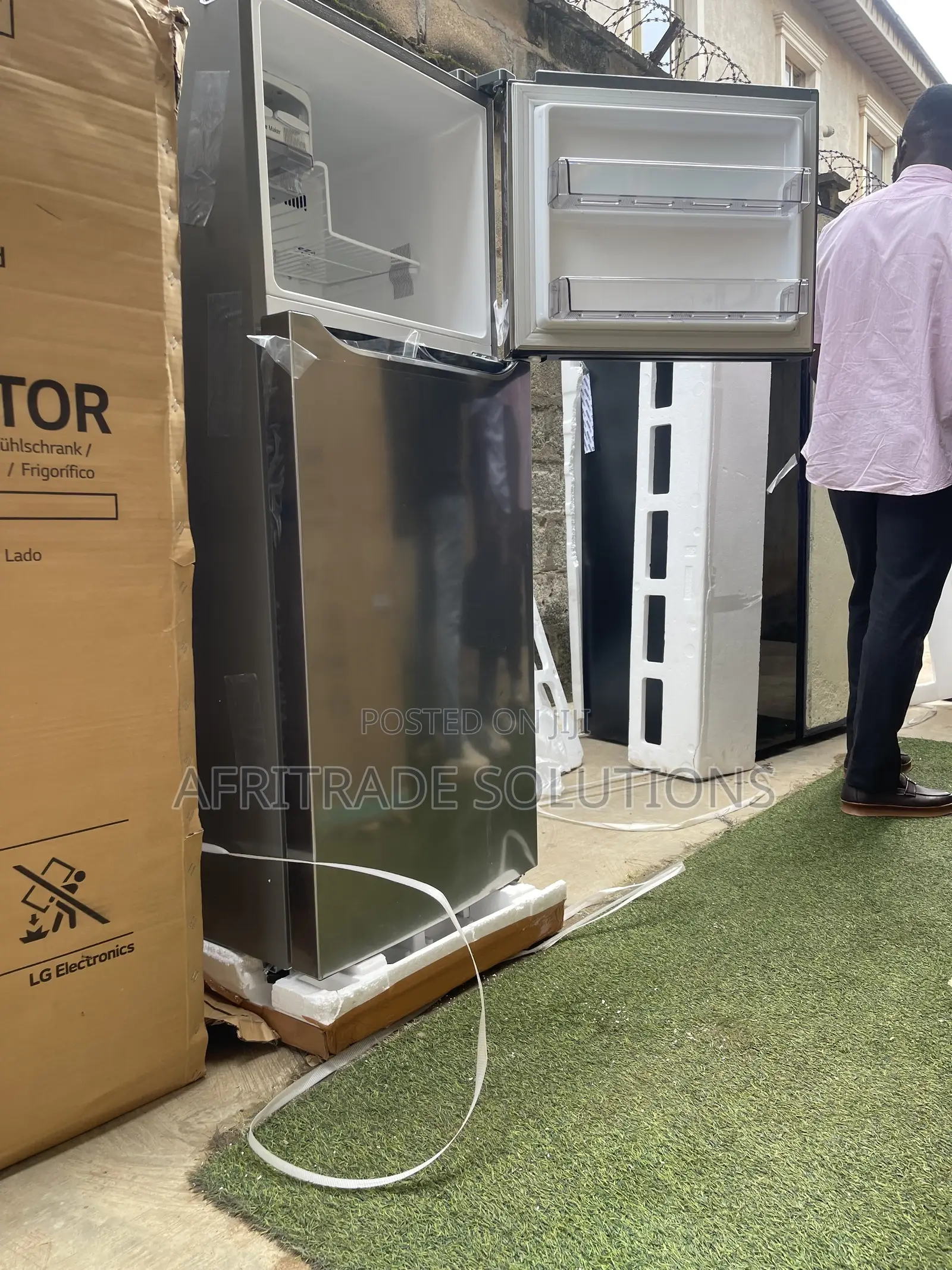 LG 260L Frost-Free Double Door Fridge