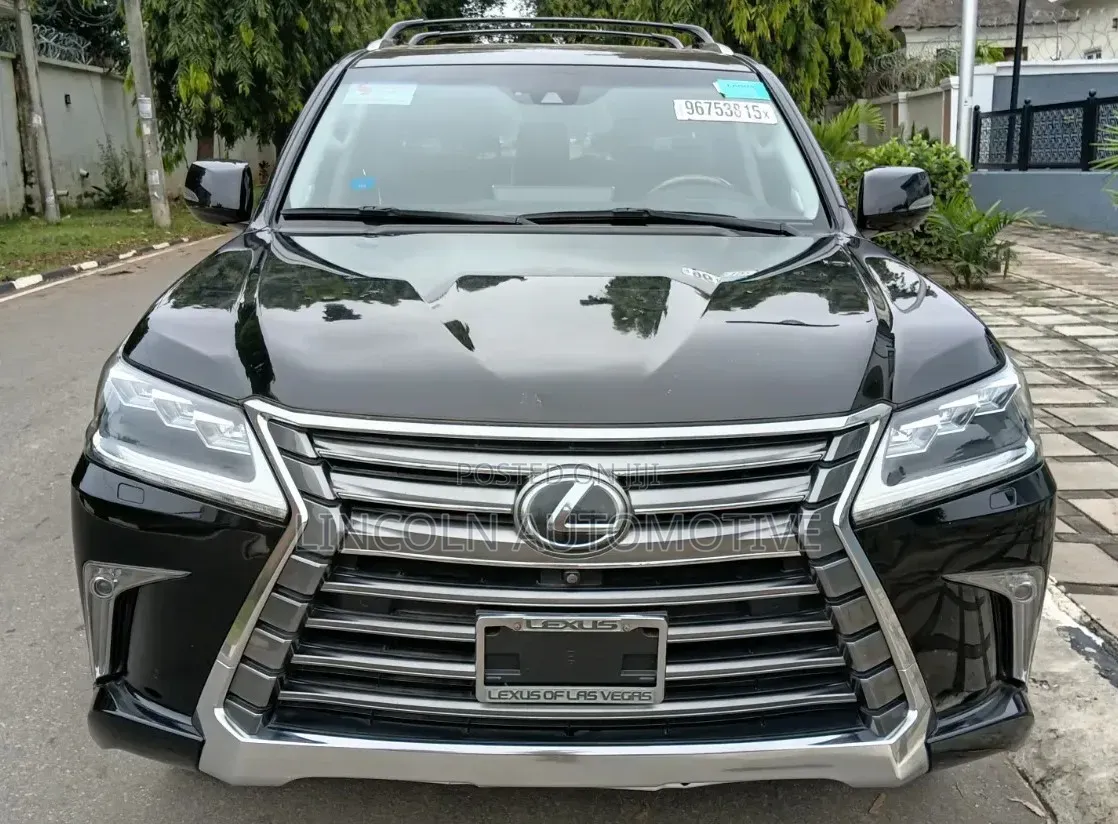 Lexus LX 570 (5 seats) AWD 2017 Matt Black