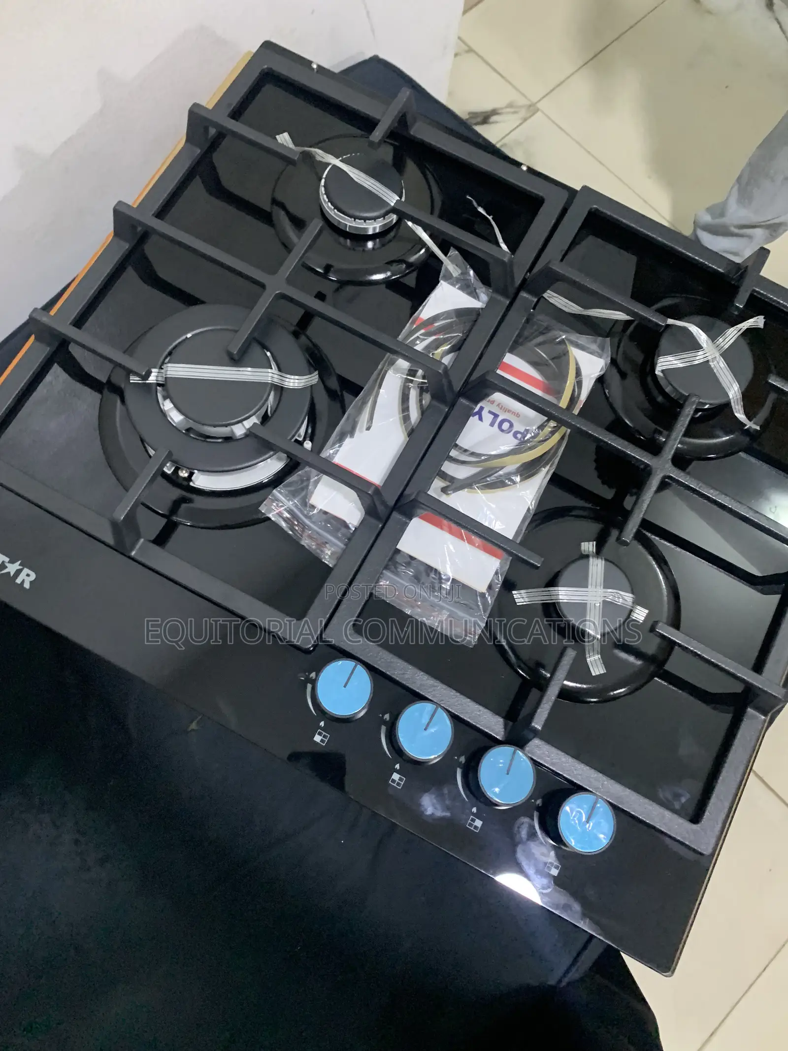 Polystar PV-JY60G4 4 Gas Burner Built-in Cooker – Functional & Stylish