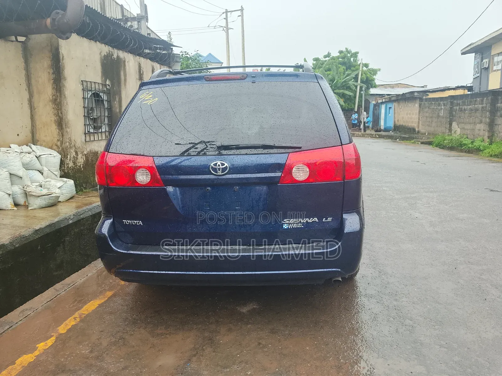 Toyota Sienna 2007 Blue