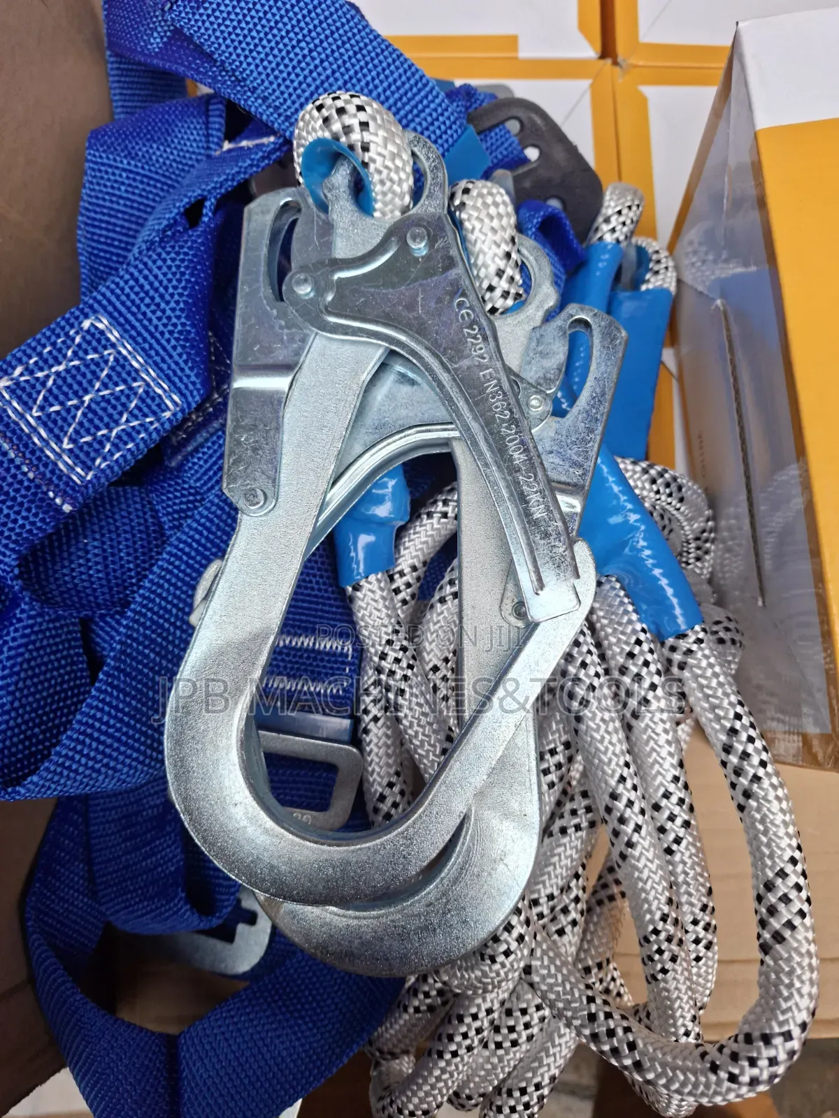 Workman Full Body Harness Blue