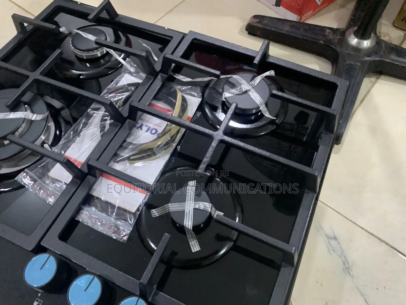 Polystar PV-JY60G4 4 Burner Hob – Modern Gas Cooker for Multiple Pots