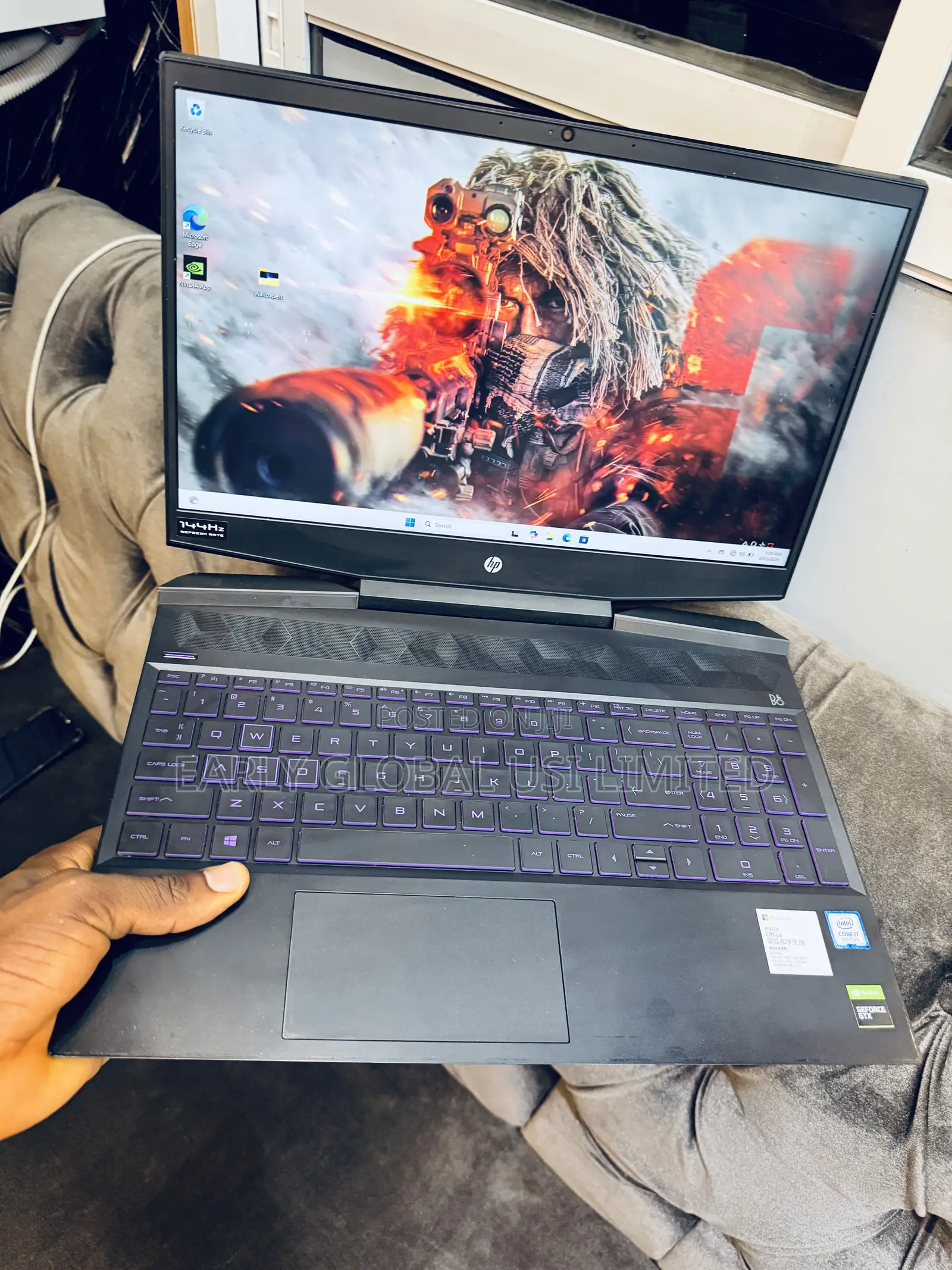 Laptop HP Pavilion Gaming Laptop 15-dk2xxx 16GB Intel Core i7 SSD 512GB