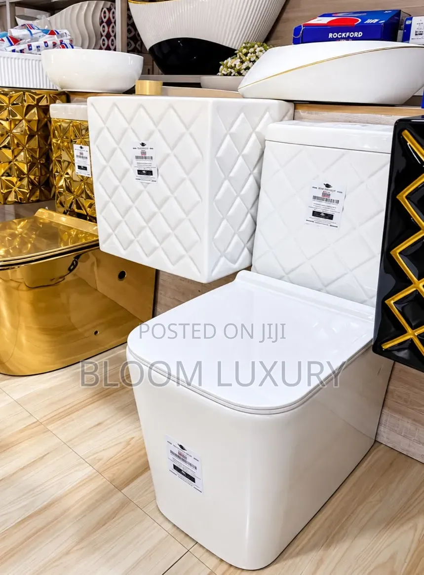 Square Legend Water Closets With Wall Hung Basins