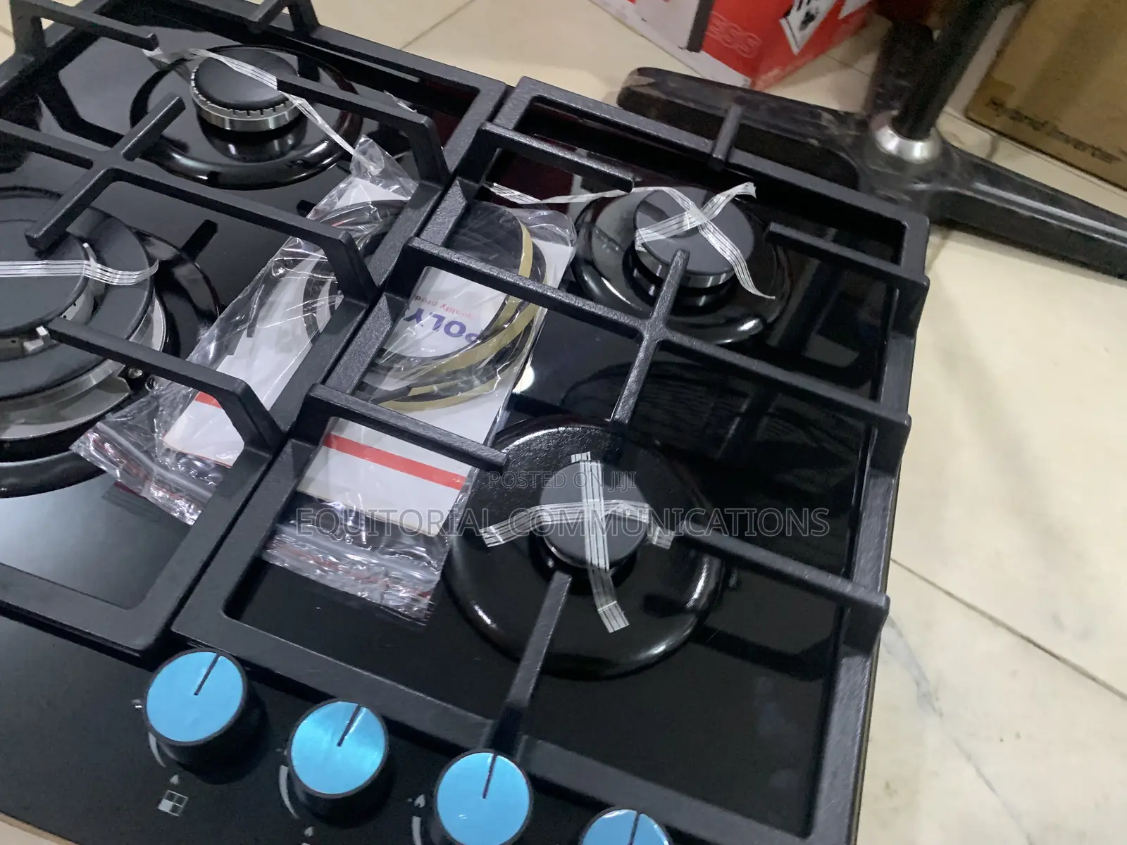 Polystar 4 Gas Burner Built-in Hob PV-JY60G4 Compact & Stylish Kitchen