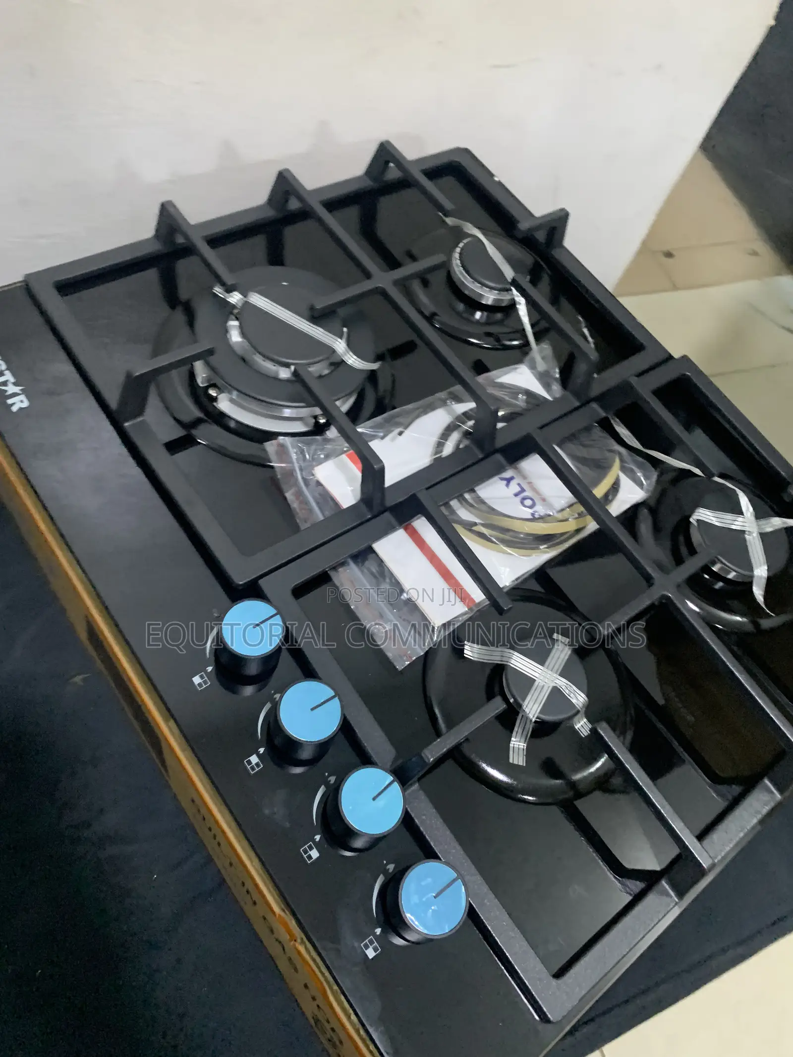 Polystar 4 Gas Burner Built-in Hob PV-JY60G4 Compact & Stylish Kitchen