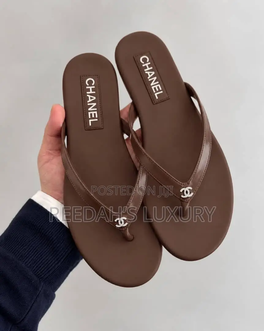 Chanel Crystal Slip On