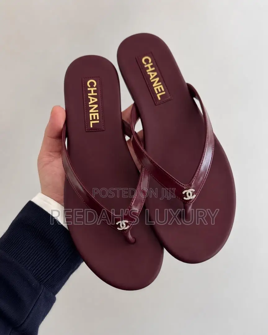 Chanel Crystal Slip On