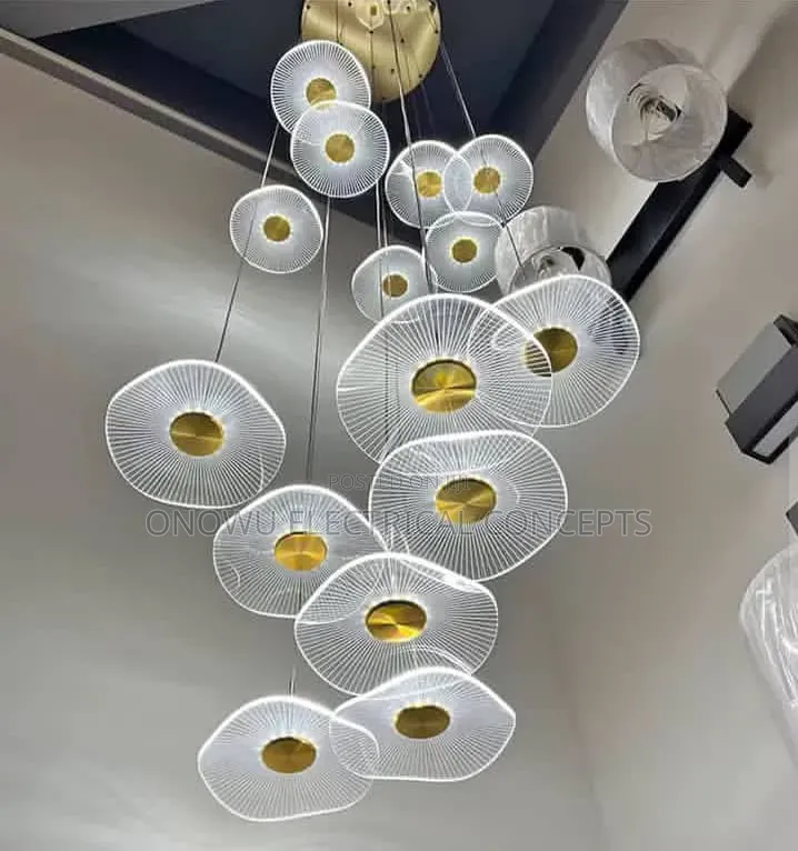 Modern Home Decor Led Lights Pendant Light Lamps Forstaircase Chandeli